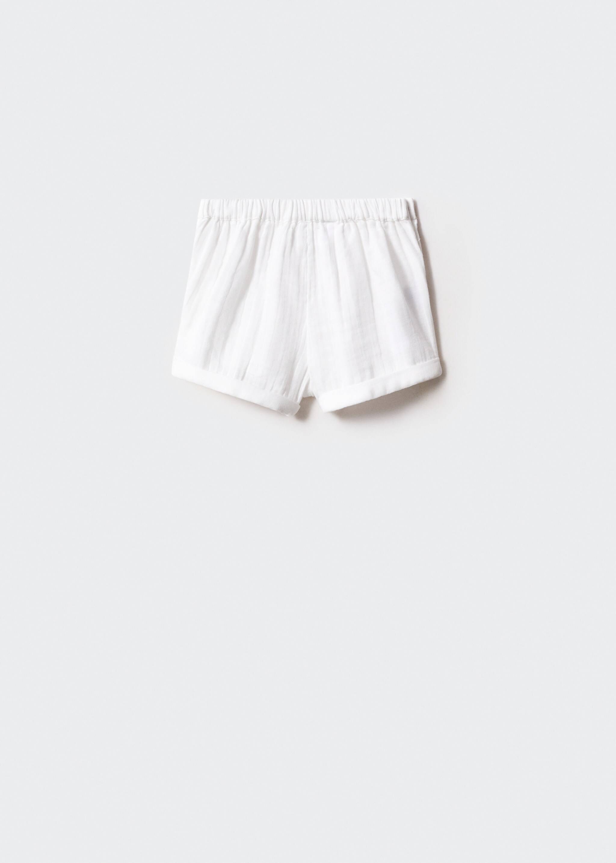 Bermudas algodón cintura elástica - Reverso del artículo