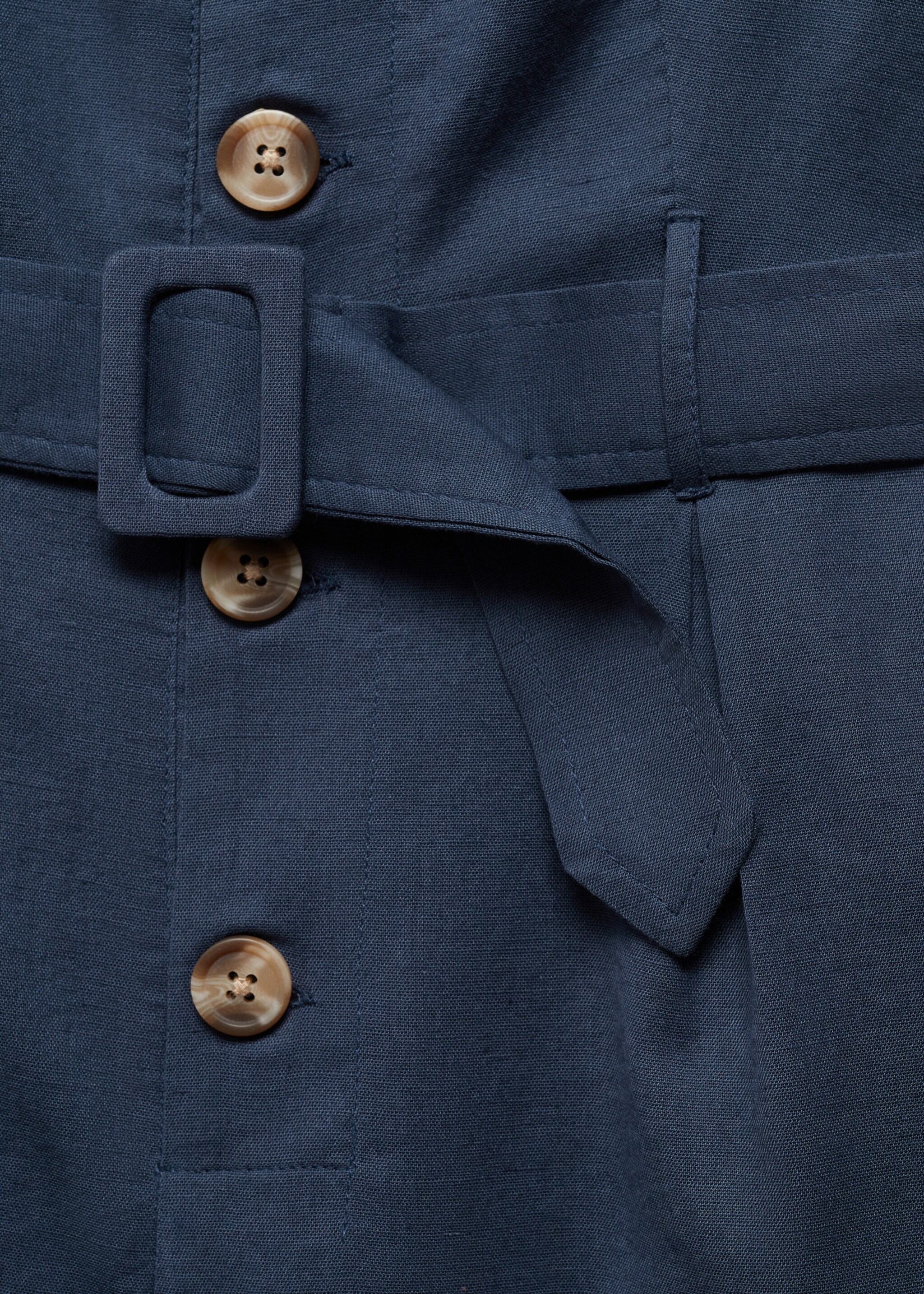 Short jumpsuit with buttons - Details of the article 8