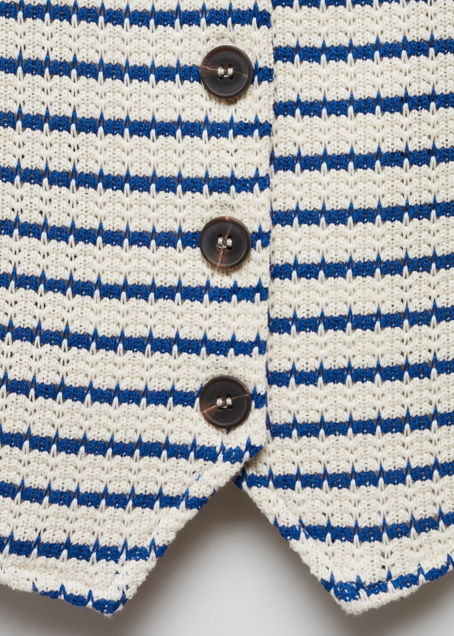Striped crochet top - Details of the article 8