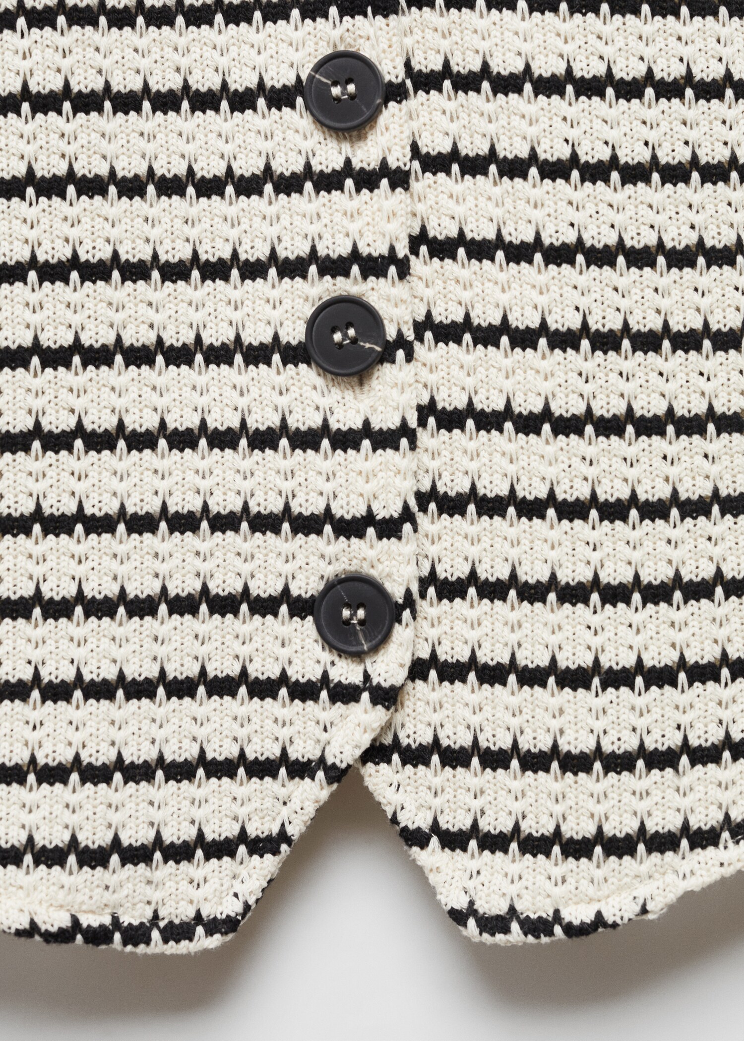 Striped crochet top - Details of the article 8