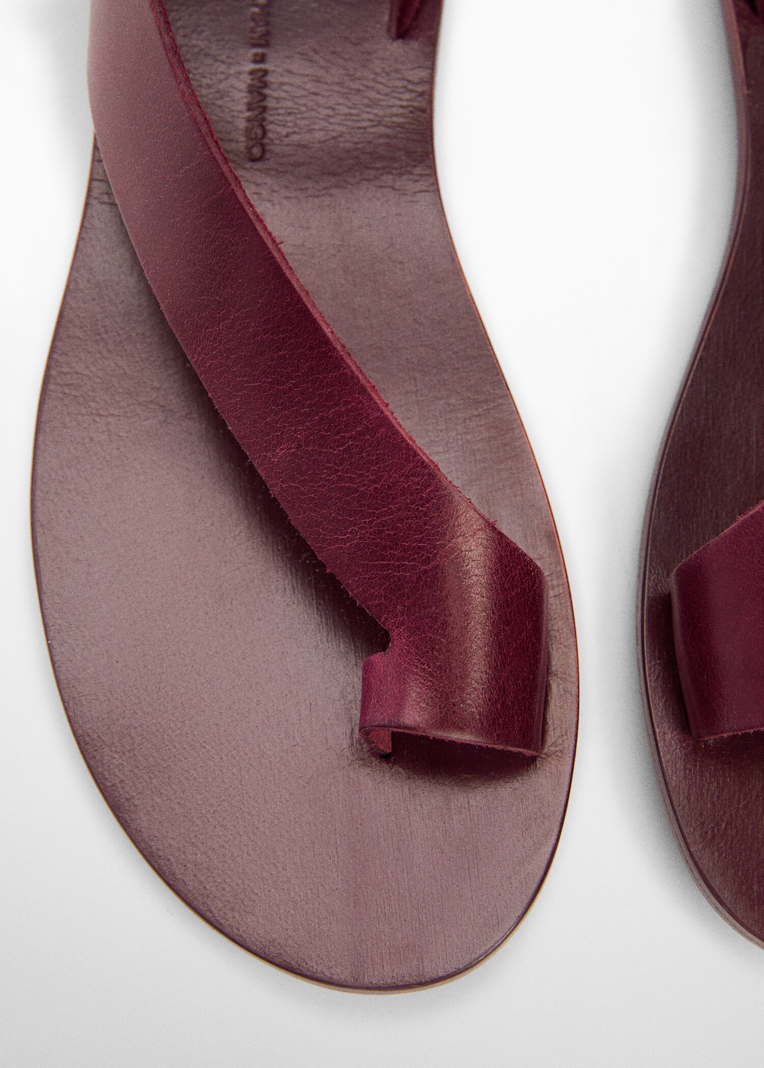 Buckle leather sandals - Details of the article 2