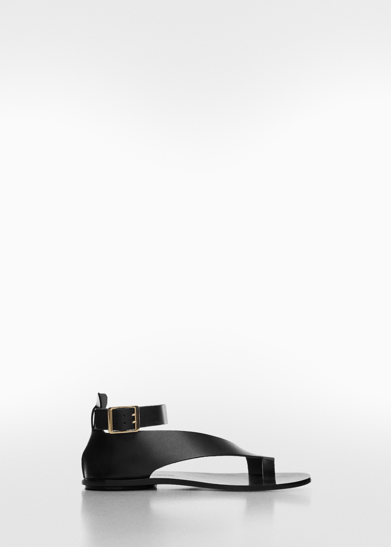 Buckle leather sandals - Article without model