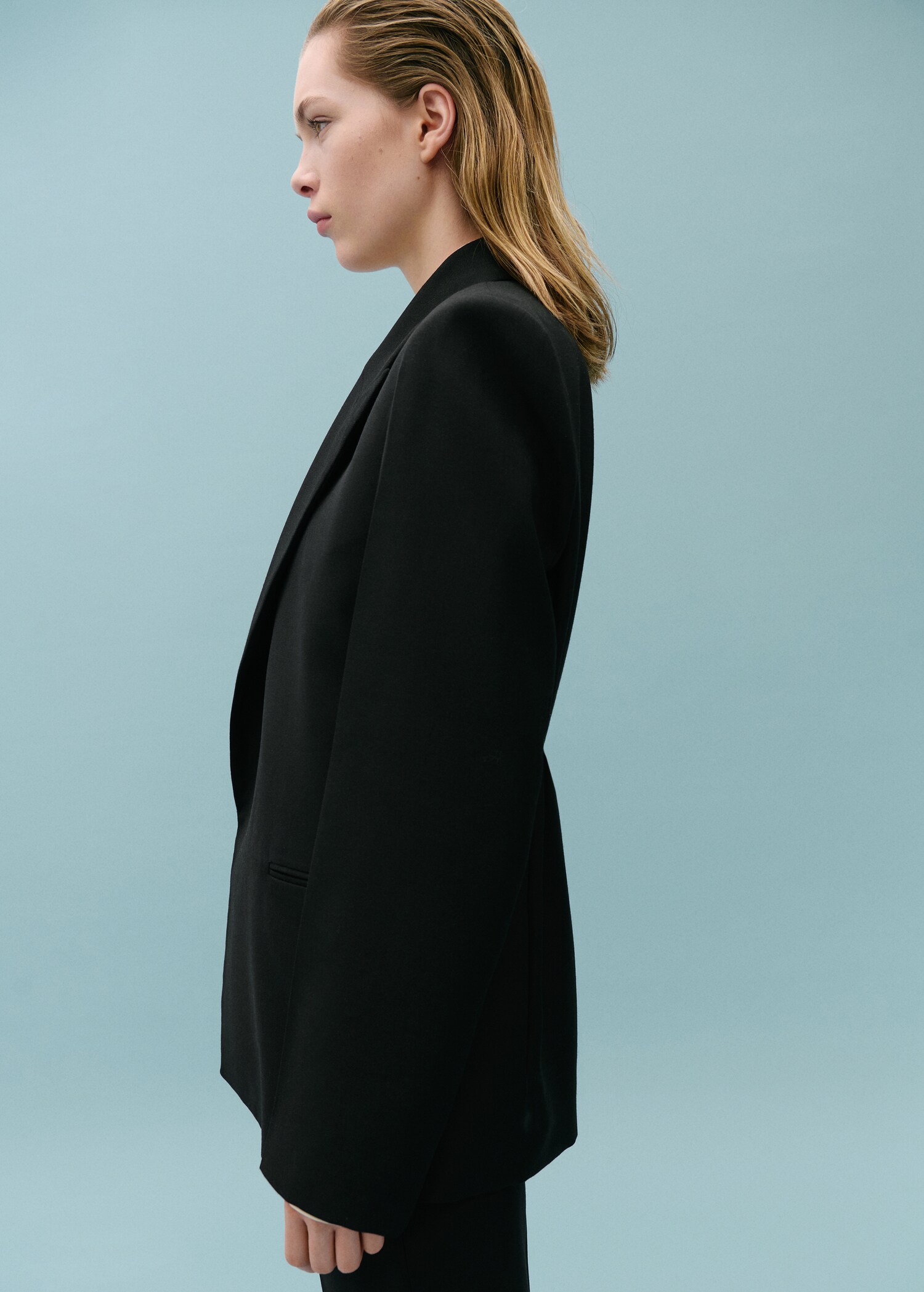 Wool-blend suit jacket - Details of the article 2