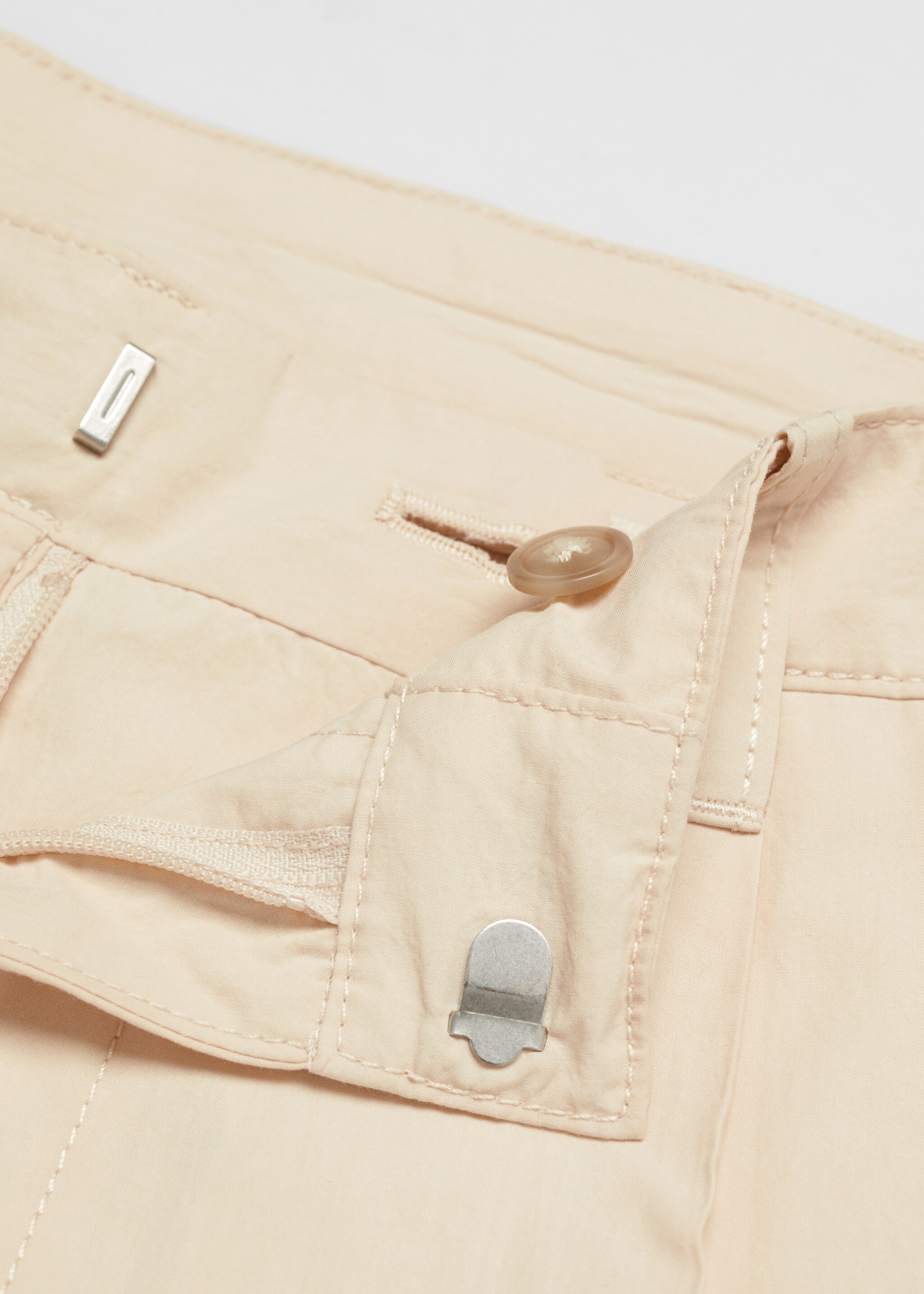 Pantaloni slim fit 100% bumbac - Detaliu al articolului 8