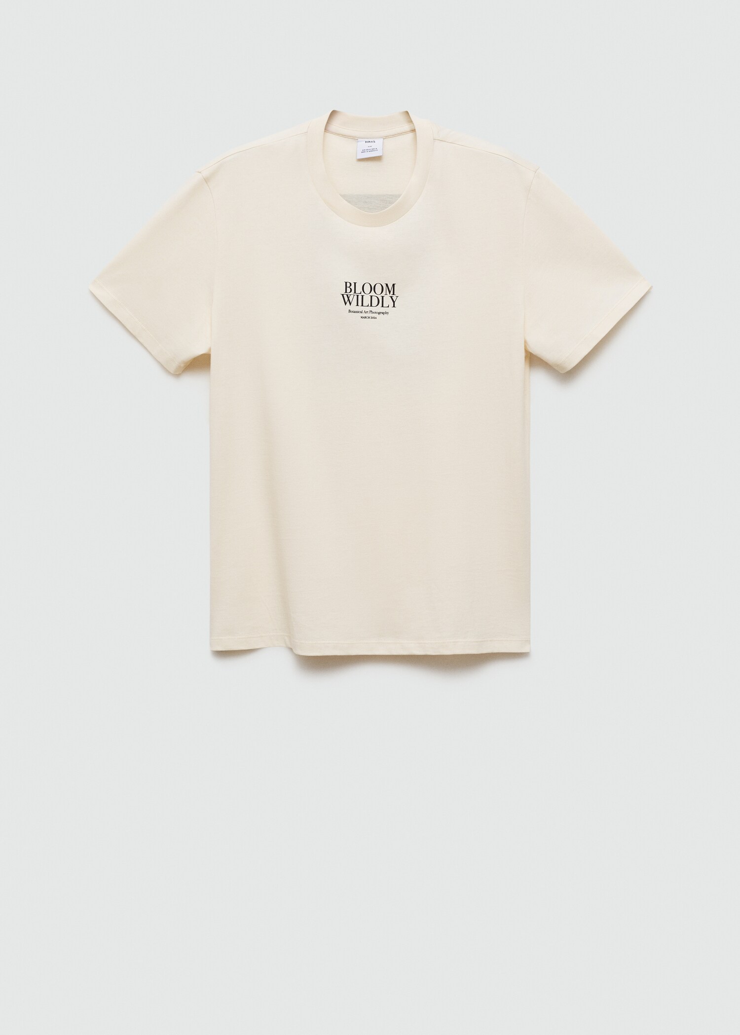 Printed slim-fit t-shirt - Article without model