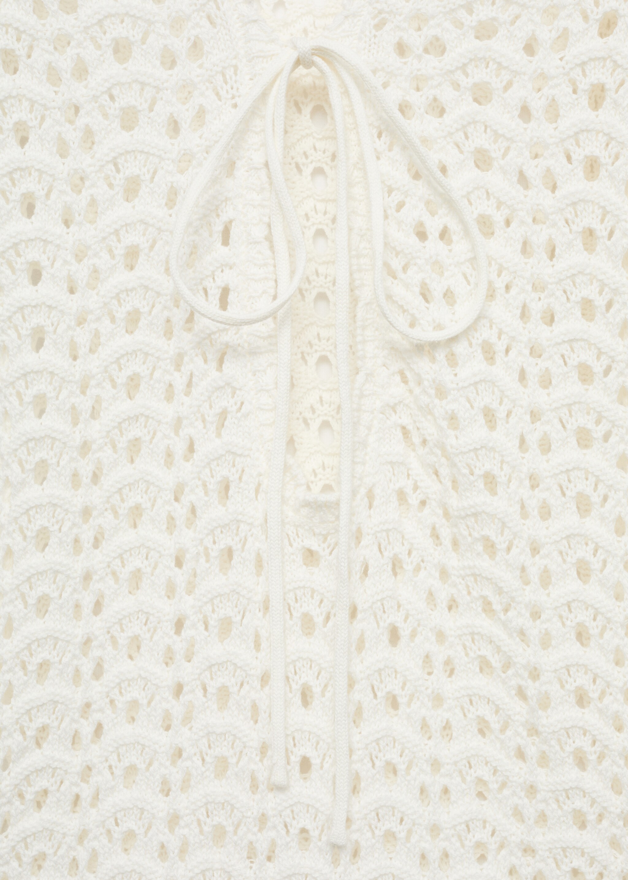 Crochet dress with bow - Details of the article 8
