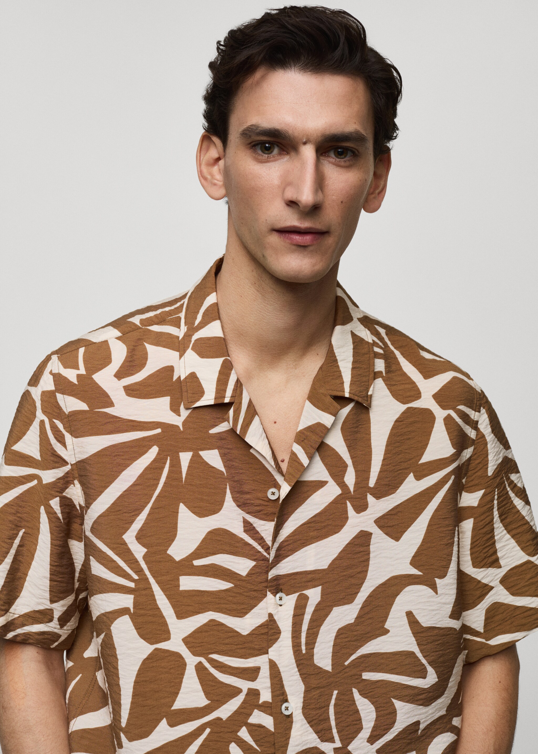 Chemise regular-fit imprimée texturée - Détail de l'article 1