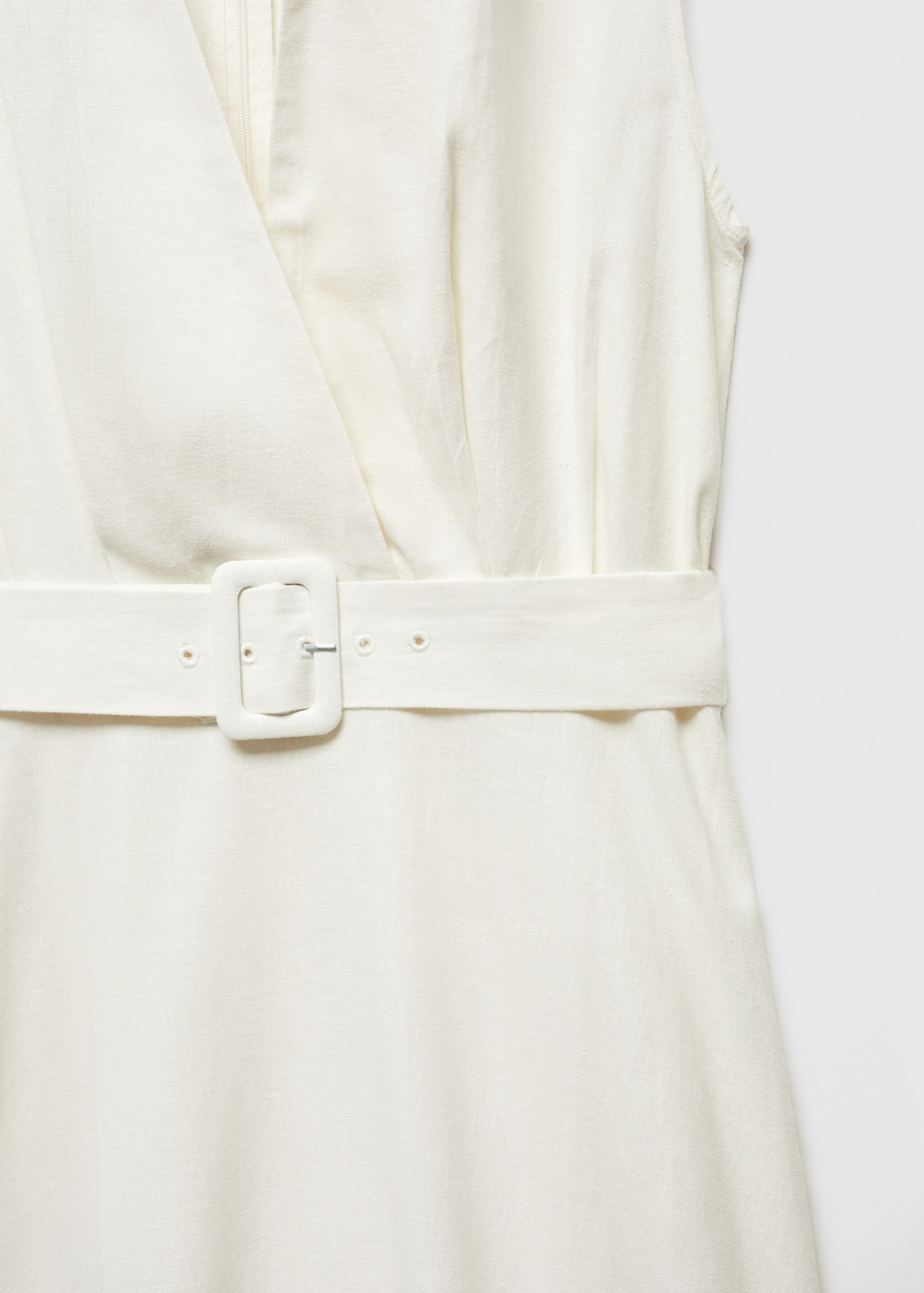 Vestido lino cinturón - Detalle del artículo 8