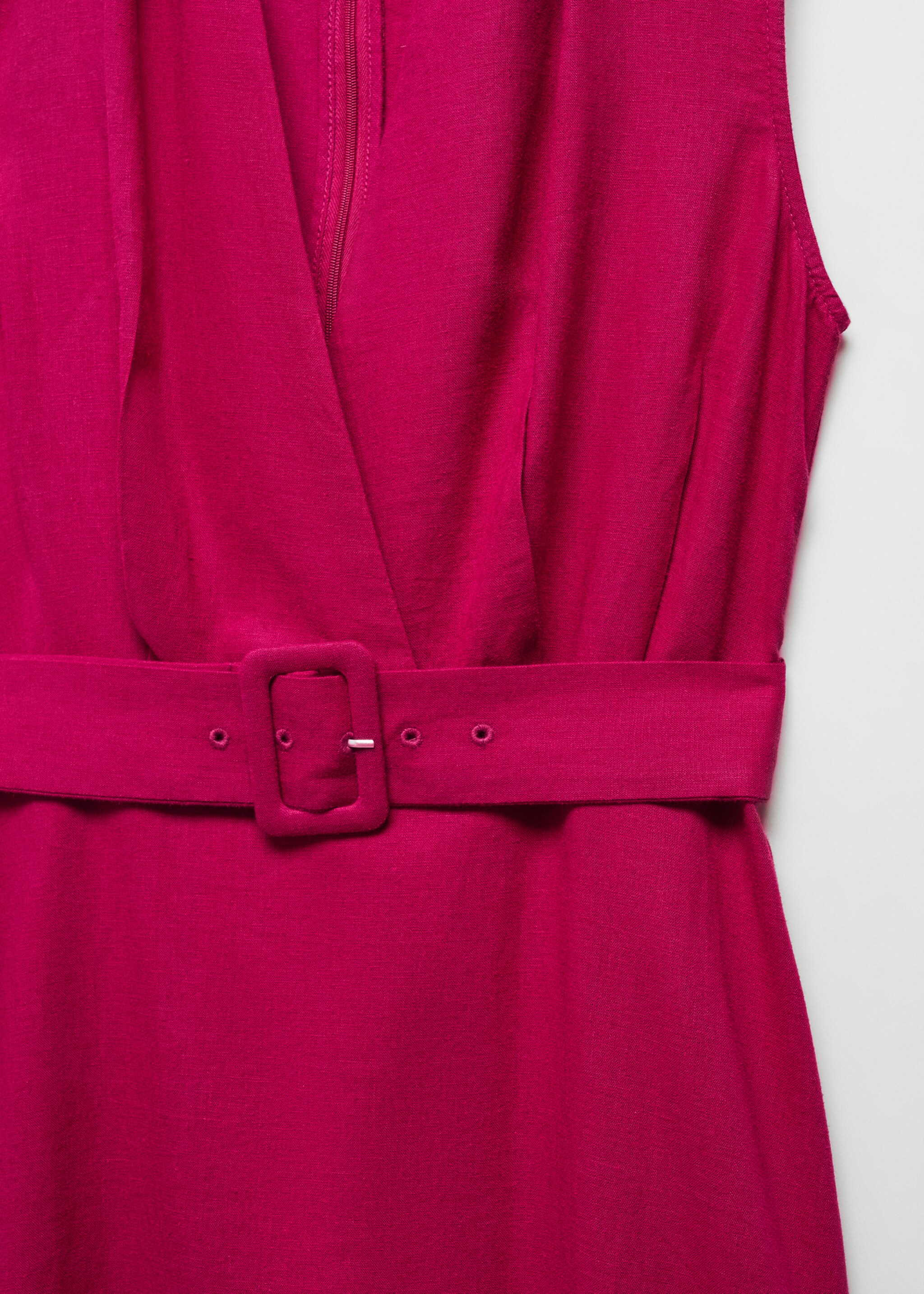 Belt linen dress - Details of the article 8
