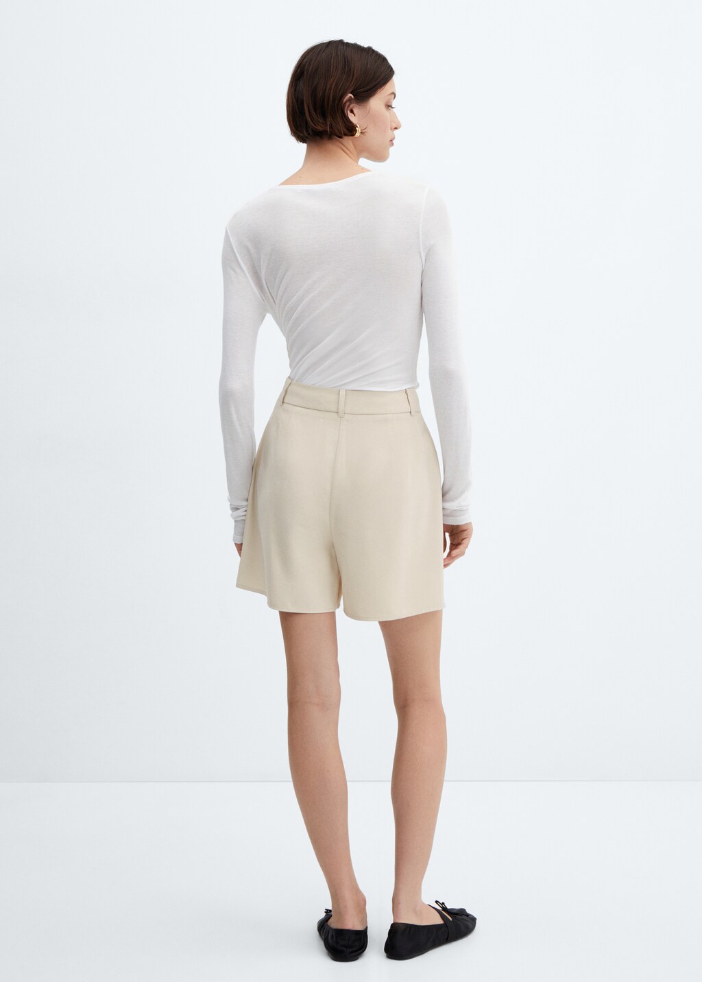 【reversal】【LADIES】HIGH WAIST SHORTS SW reversal】【LADIES】HIGH WAIST SHORTS BE