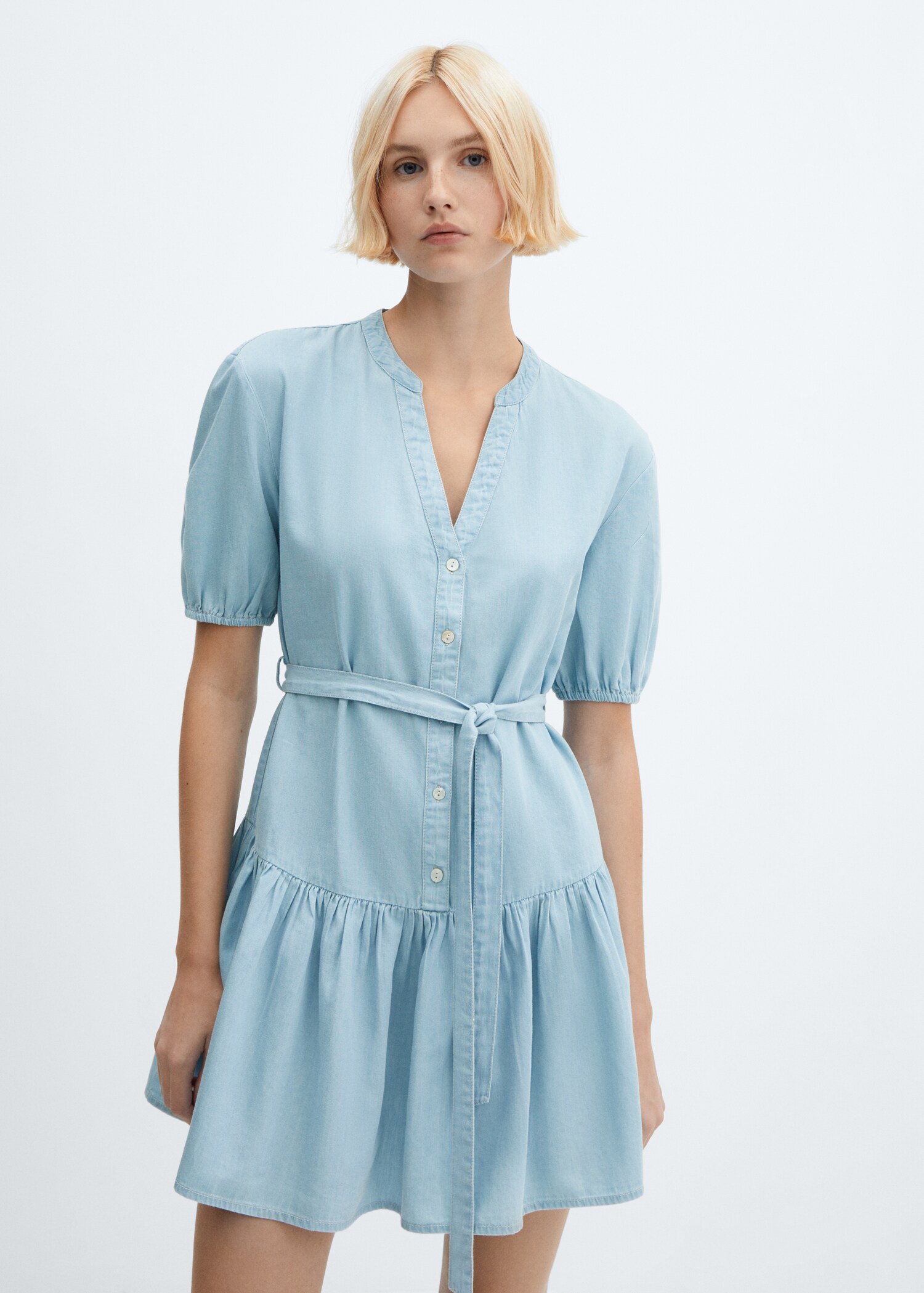 Denim shirt dress - Medium plane
