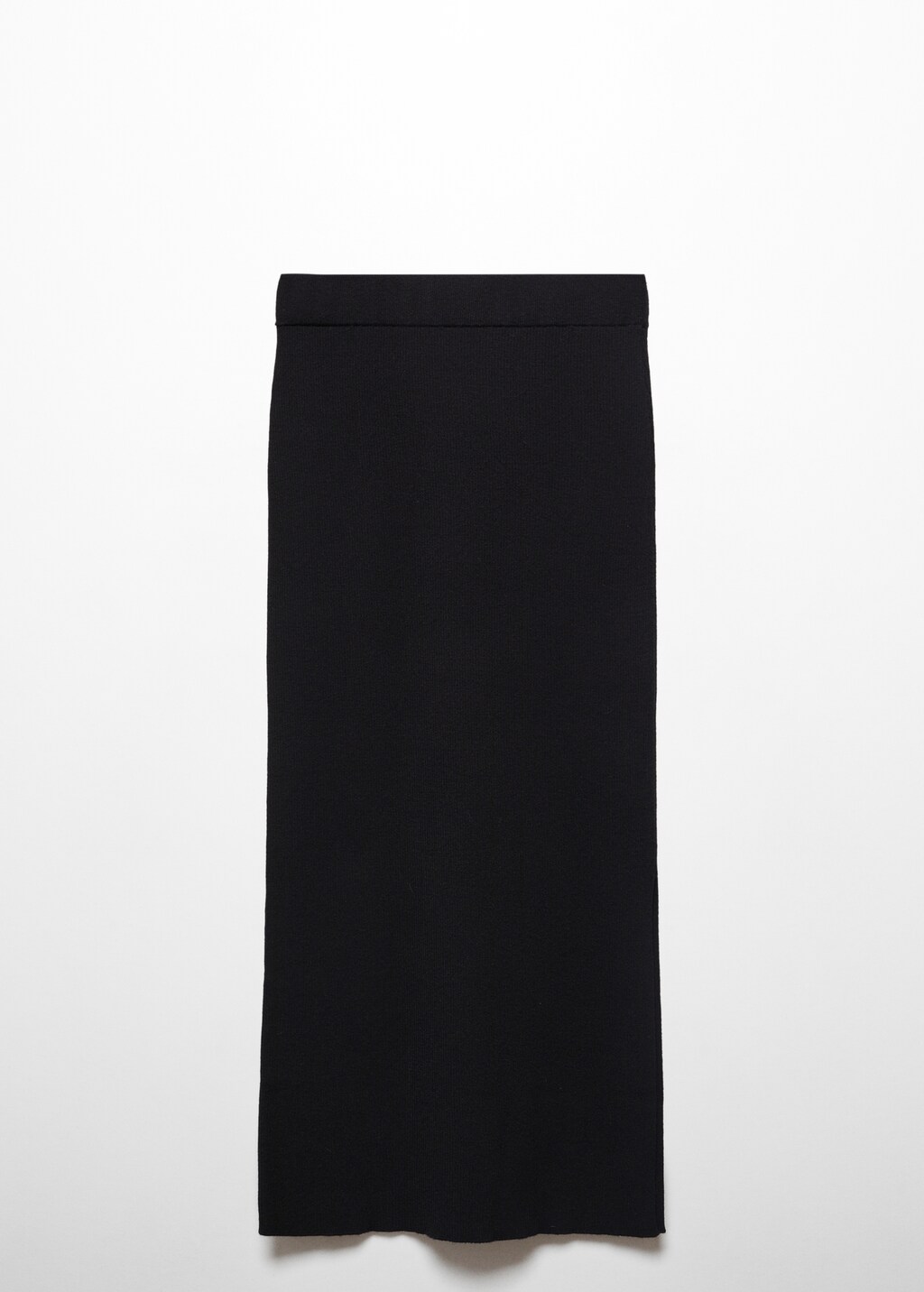 Slit knitted skirt - Teen Girl | MANGO OUTLET USA