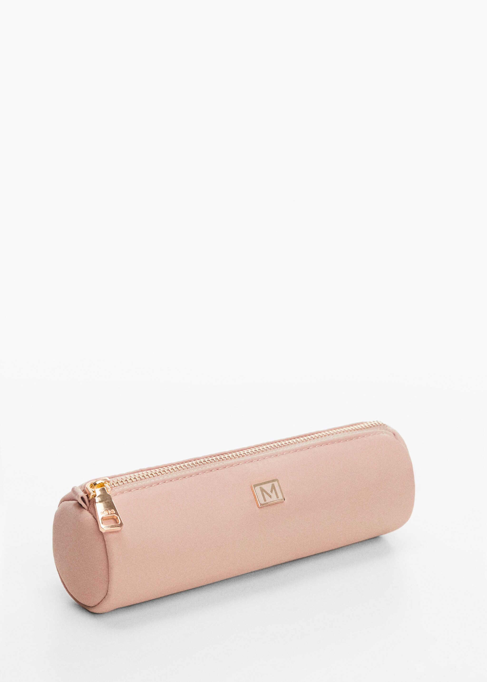 Logo zipped pencil case - Medium plane, Light Pink. Ref: 67090429-00.