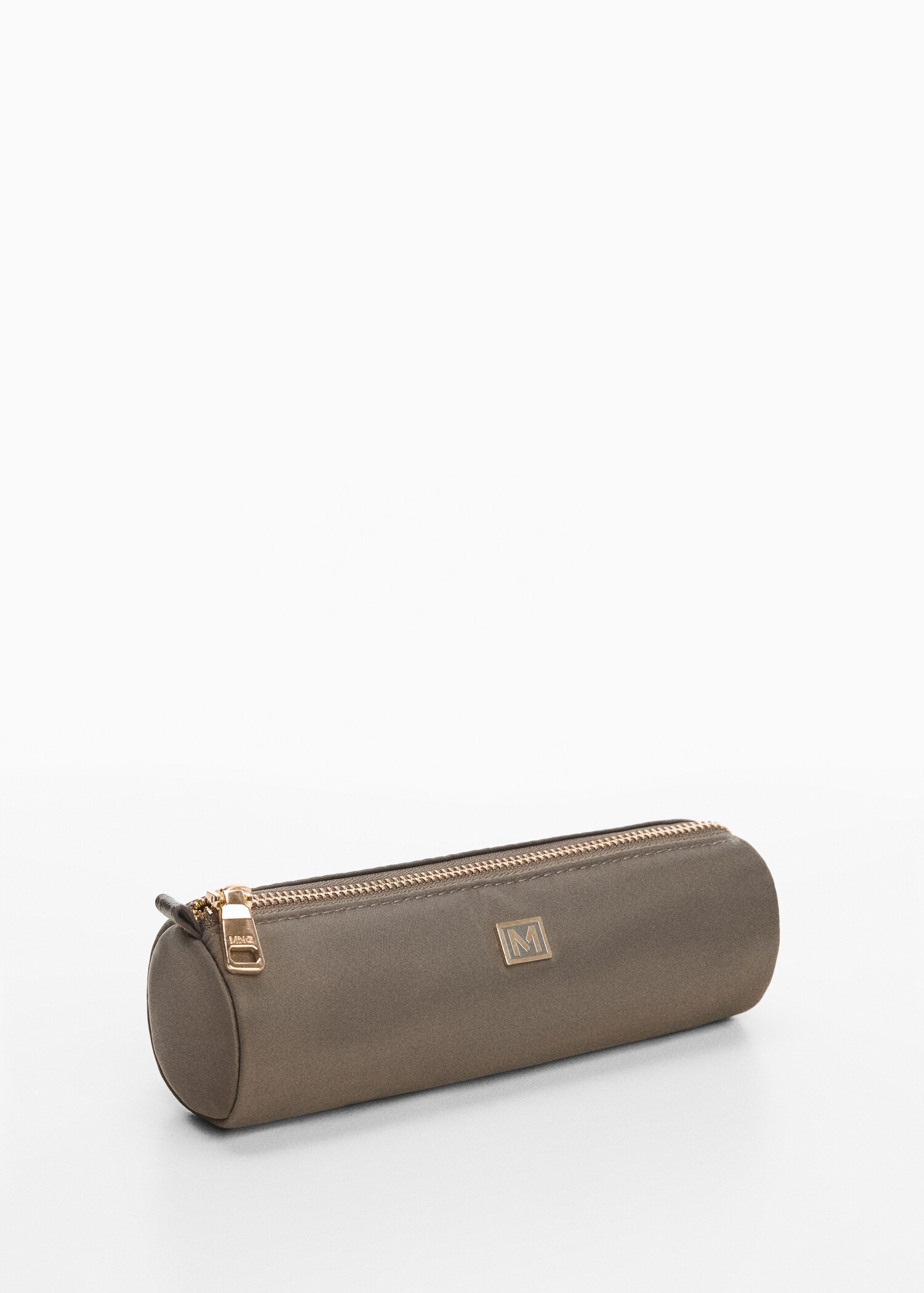 Logo zipped pencil case - Medium plane