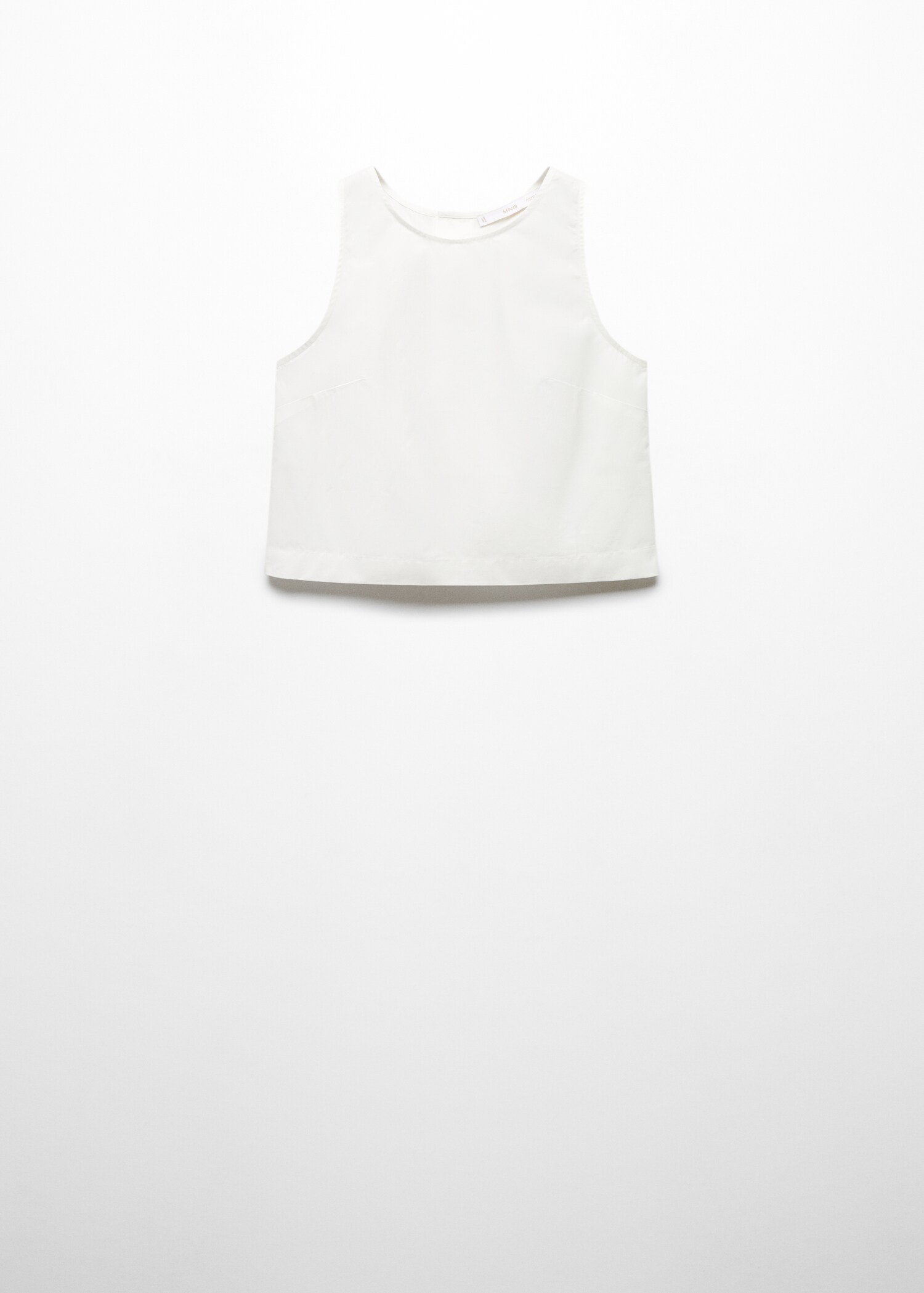 Cotton crop top - Article without model