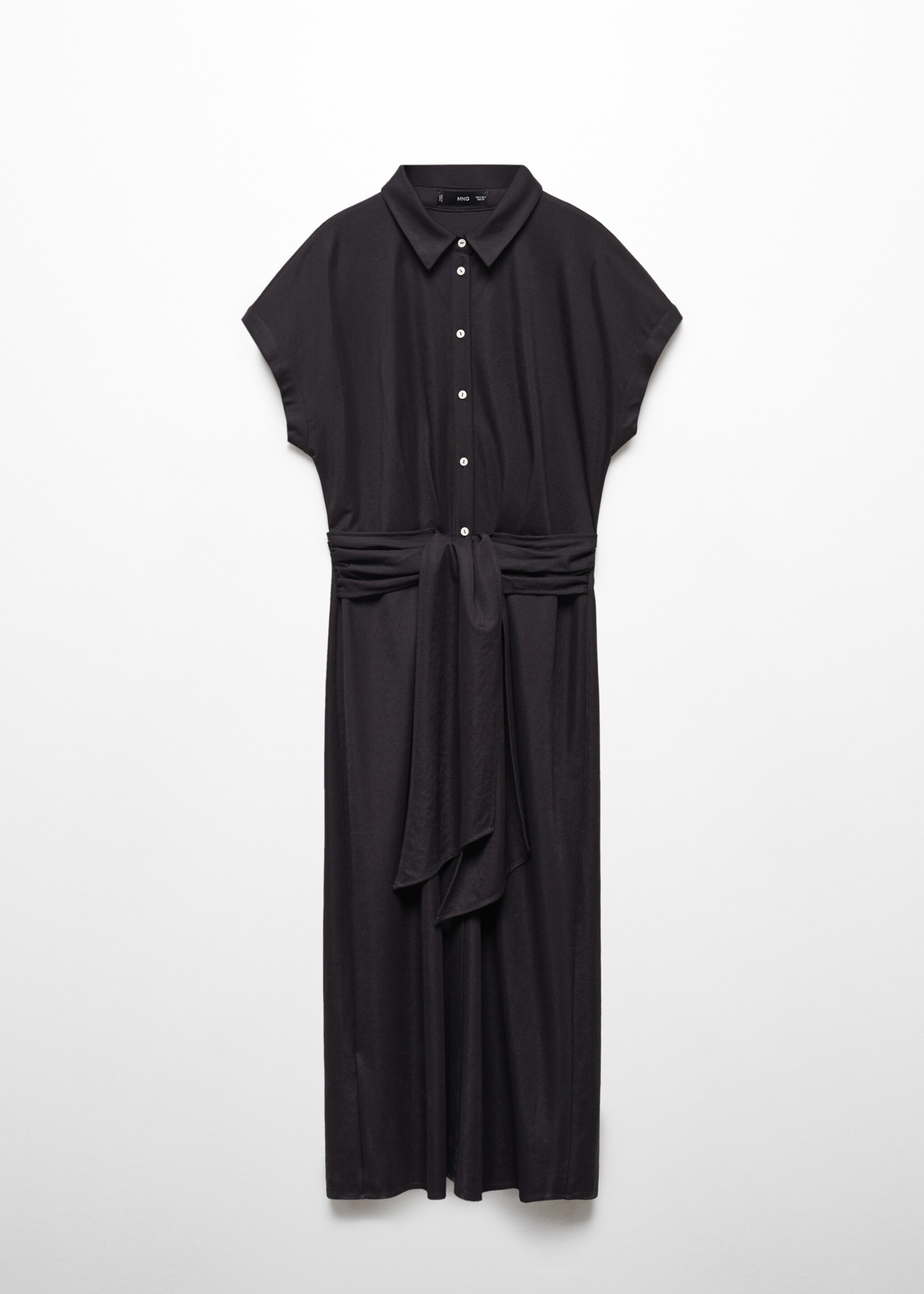 Vestido camiseiro laço - Artigo sem modelo