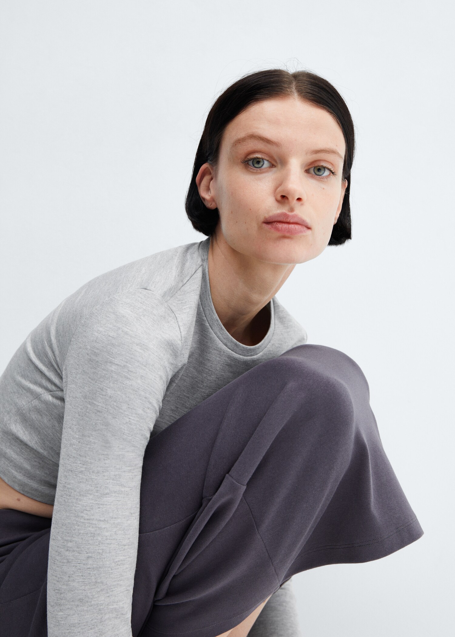 Langärmliges T-Shirt in Cropped-Länge - Detail des Artikels 2
