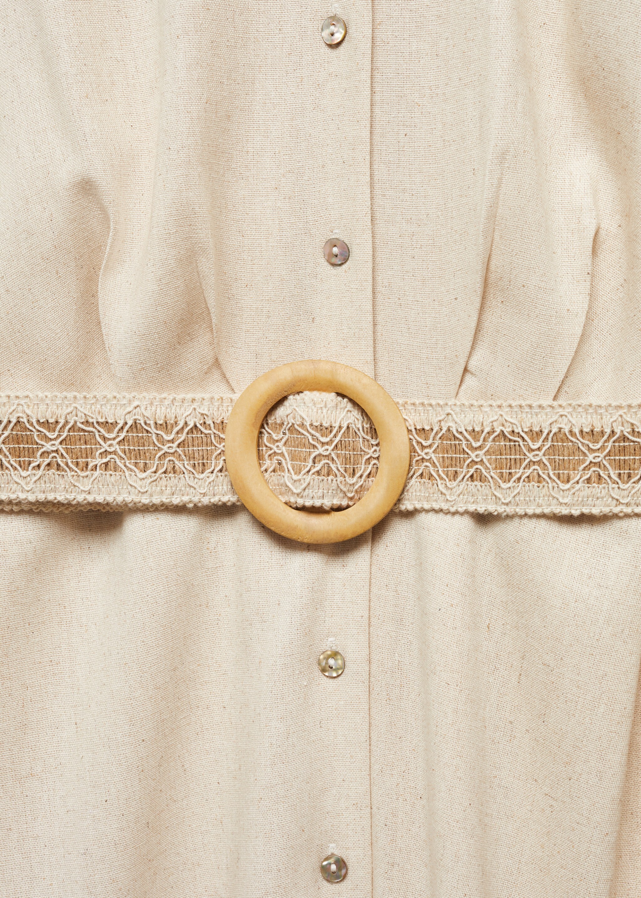 Hemdkleid mit Gürtel - Detail des Artikels 8