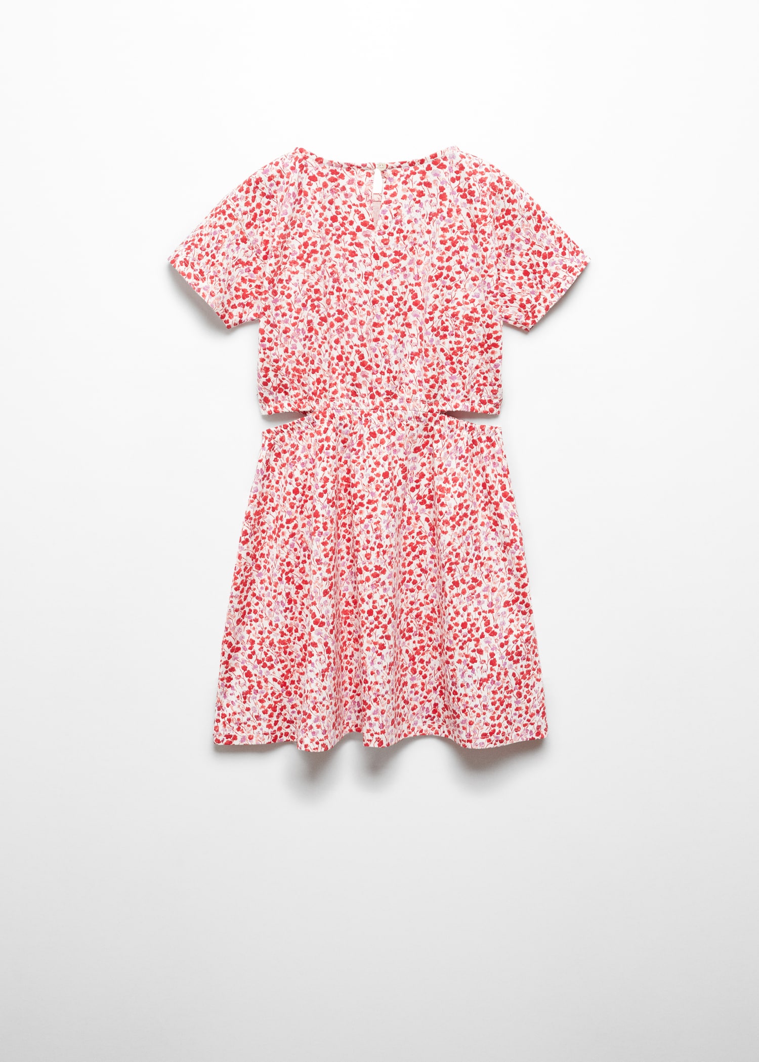 Floral print dress - Reverse of the article