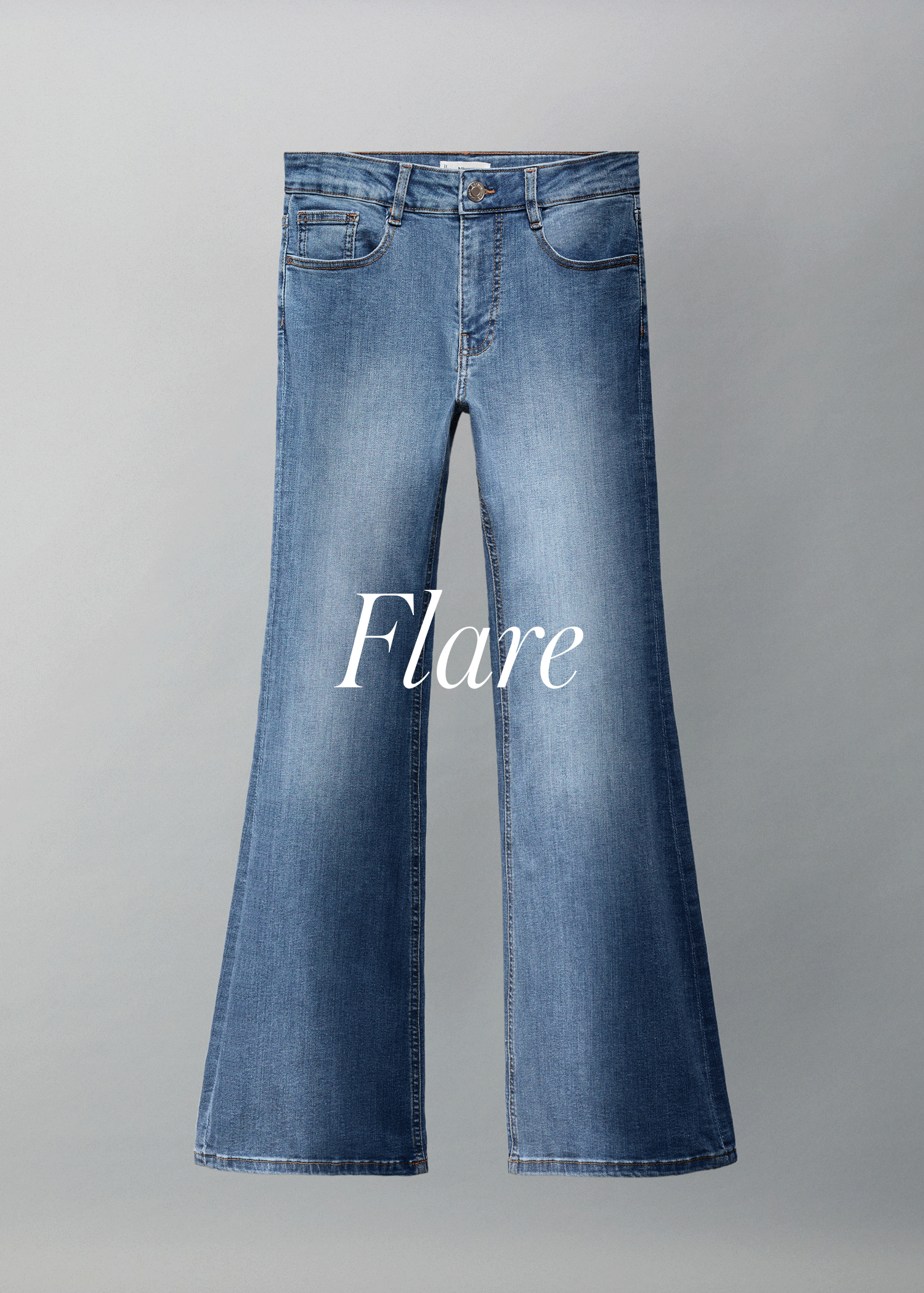 Flared finished jeans - Details of the article 9
