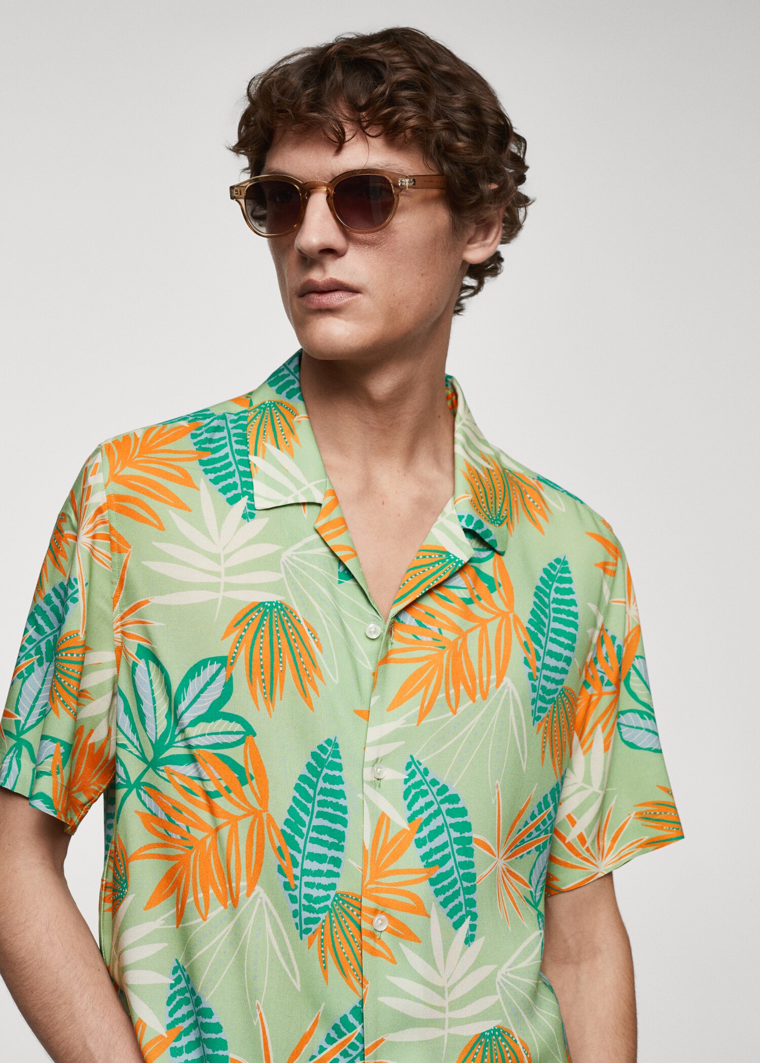 Chemise regular-fit fluide imprimée - Détail de l'article 1