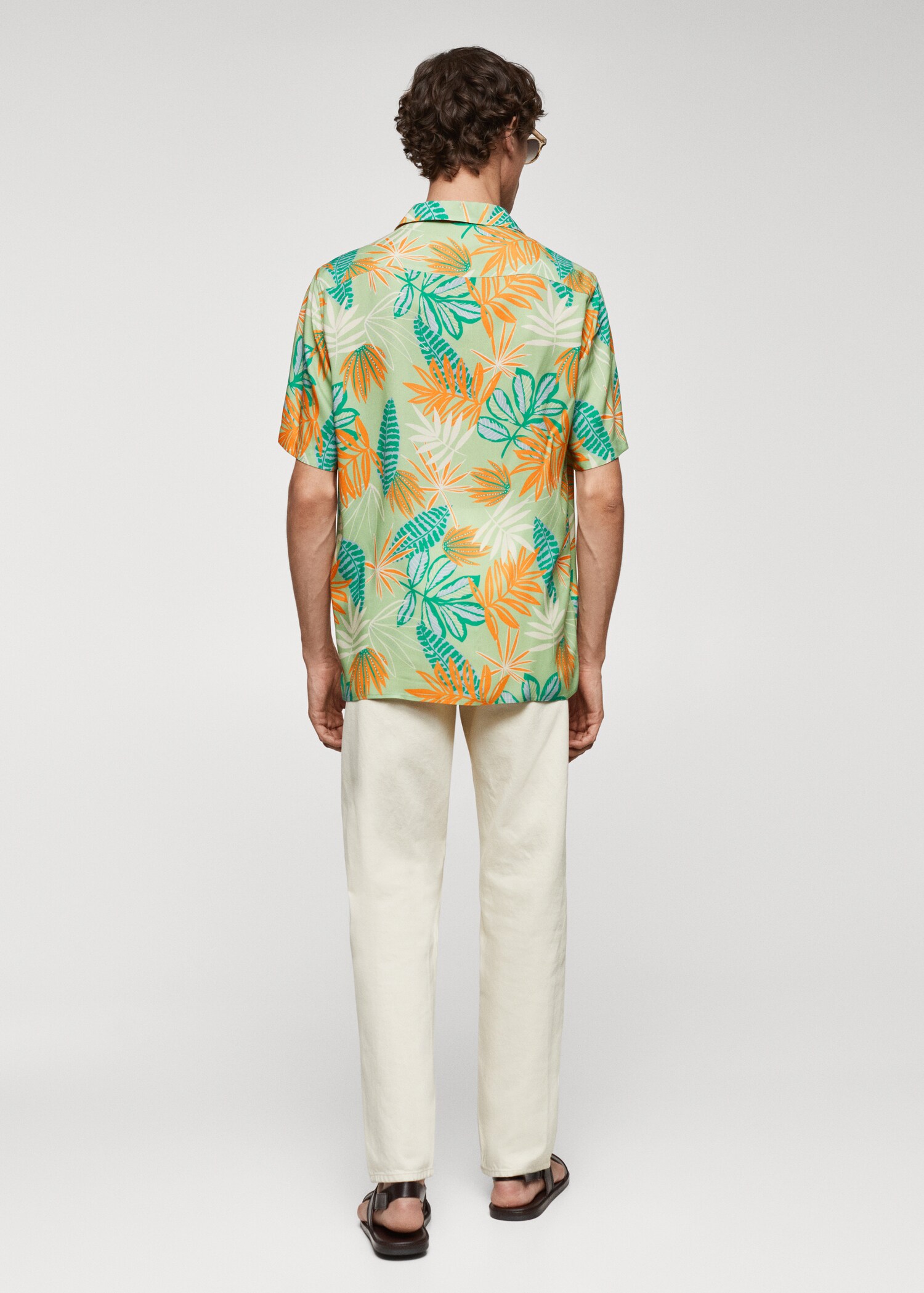 Chemise regular-fit fluide imprimée - Verso de l’article