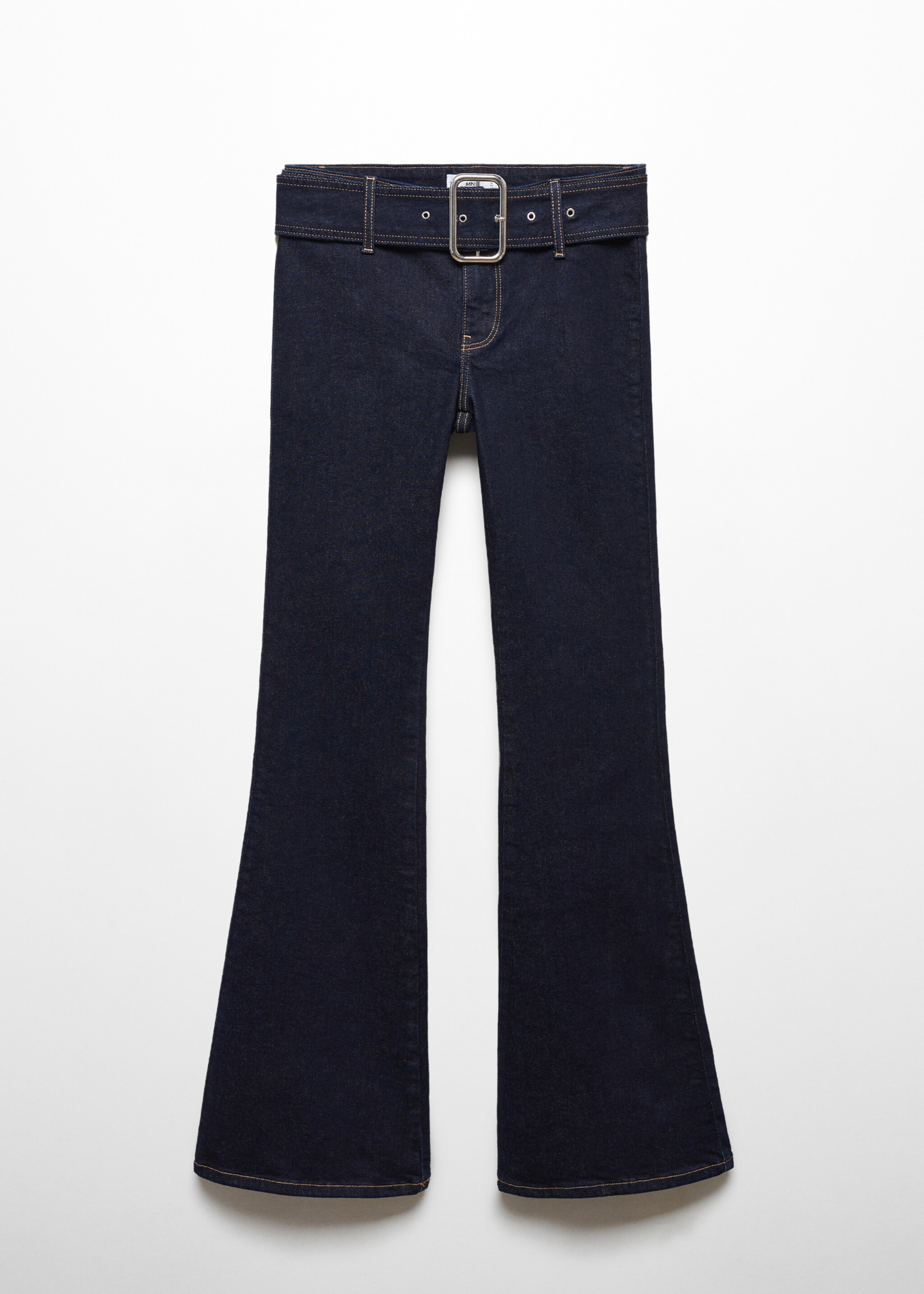 Flared jeans with belt - Article without model