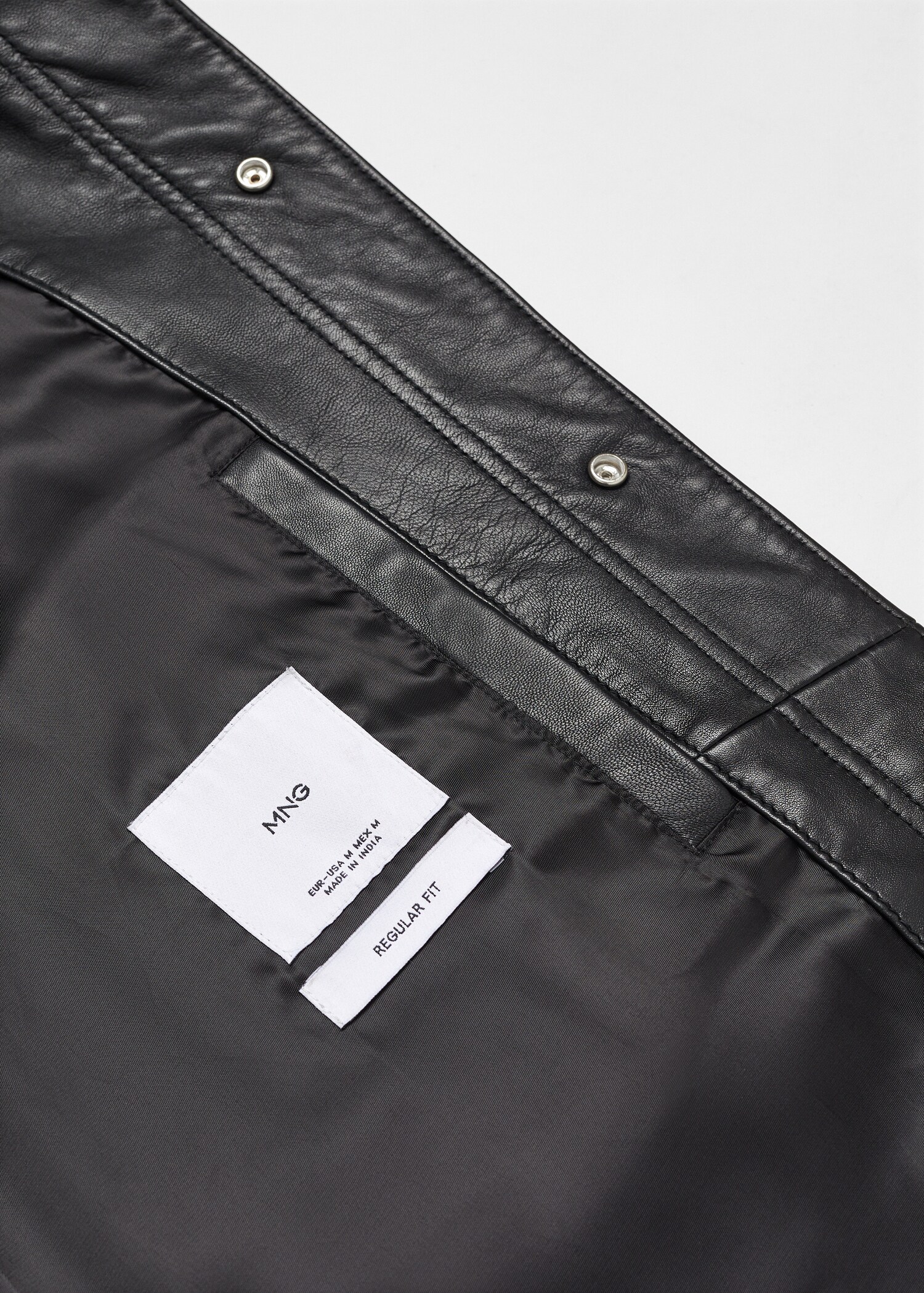 100% nappa leather jacket - Details of the article 0