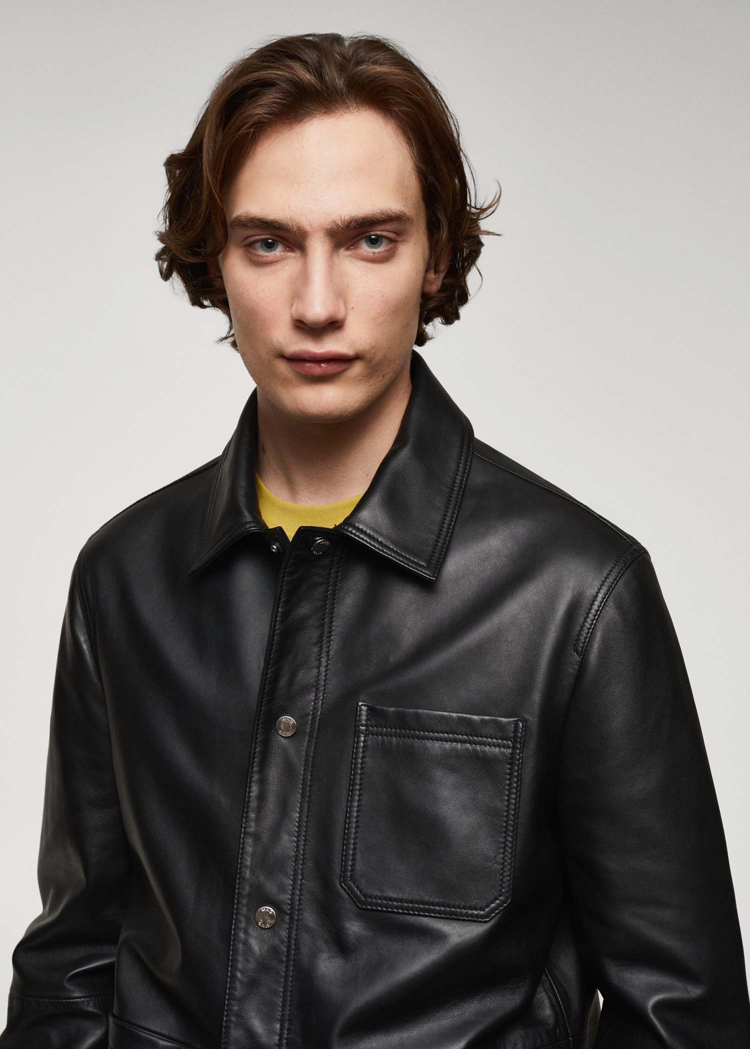 100% nappa leather jacket - Details of the article 1