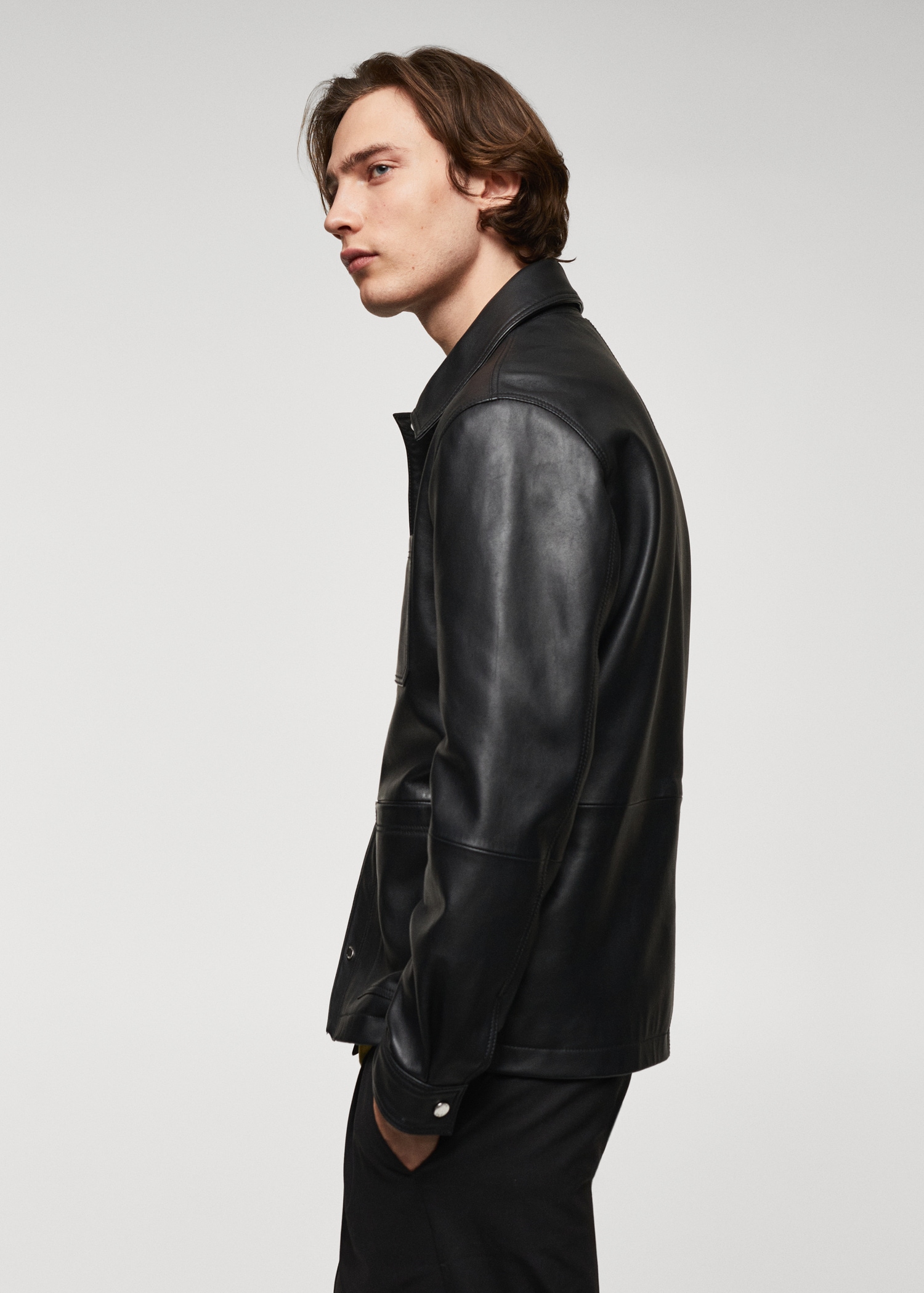 100% nappa leather jacket - Details of the article 2