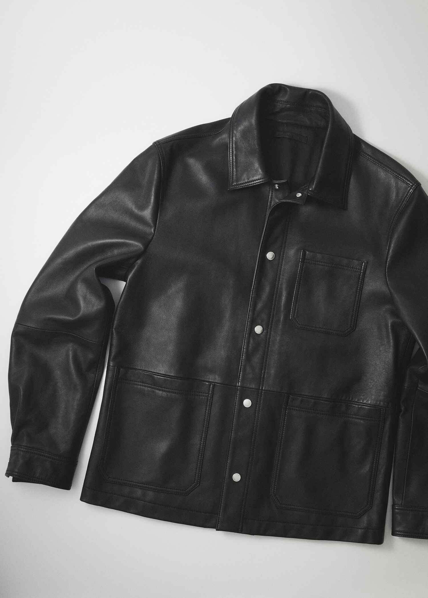 100% nappa leather jacket - Details of the article 9