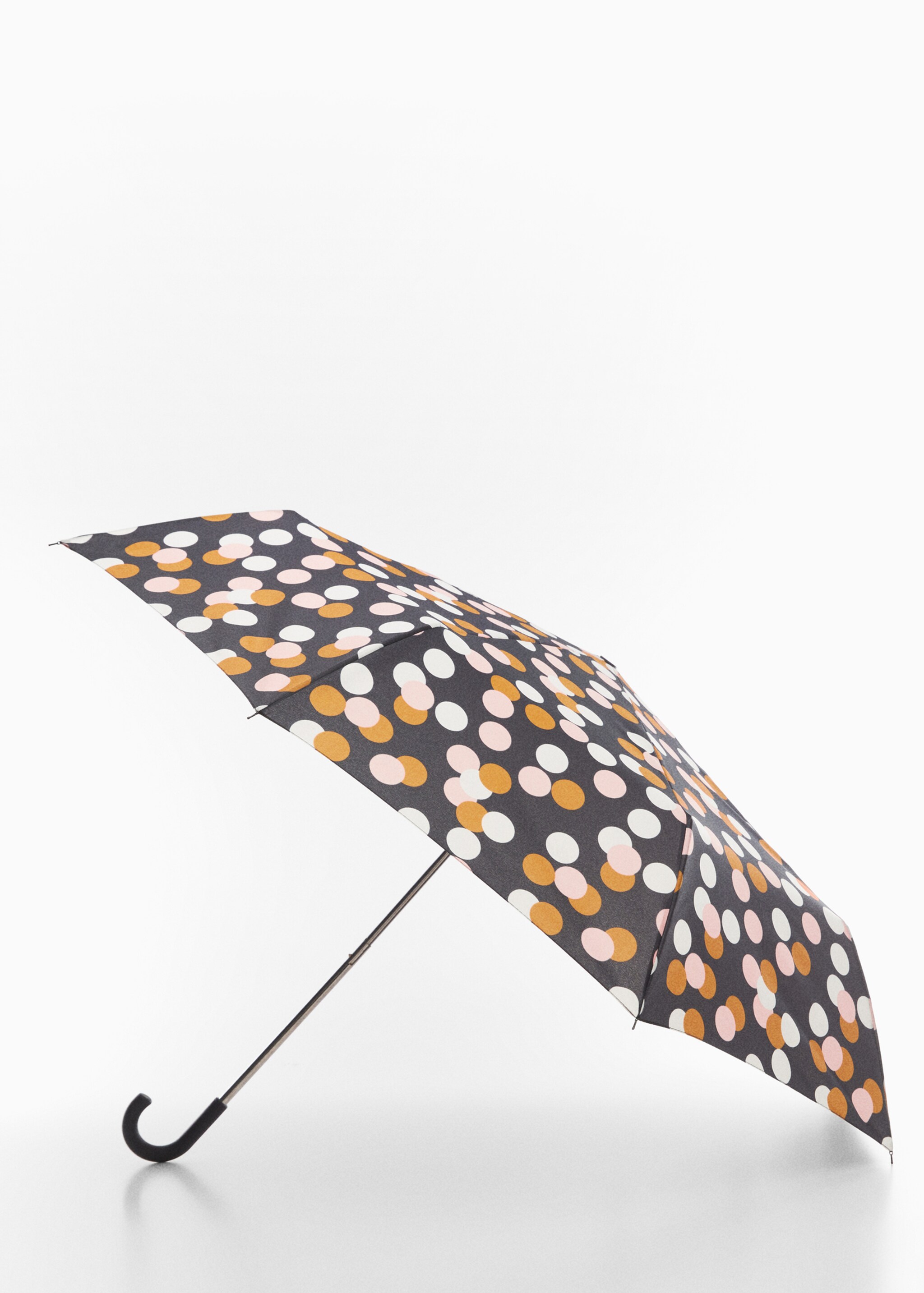 Taschenschirm mit Polka Dots - Mittlere Ansicht