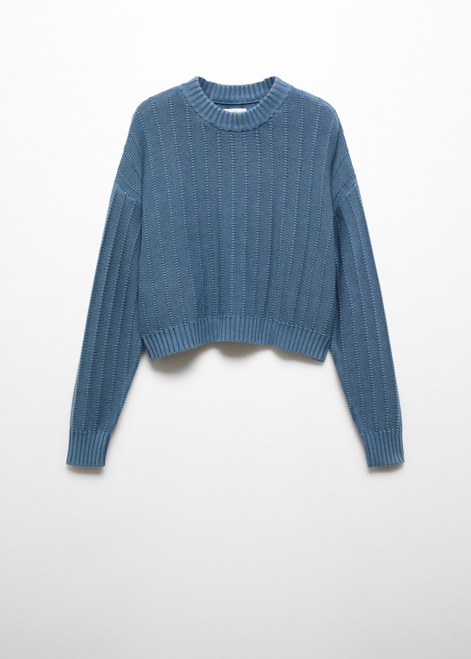 Pullover im Strick-Mix - Artikel ohne Model