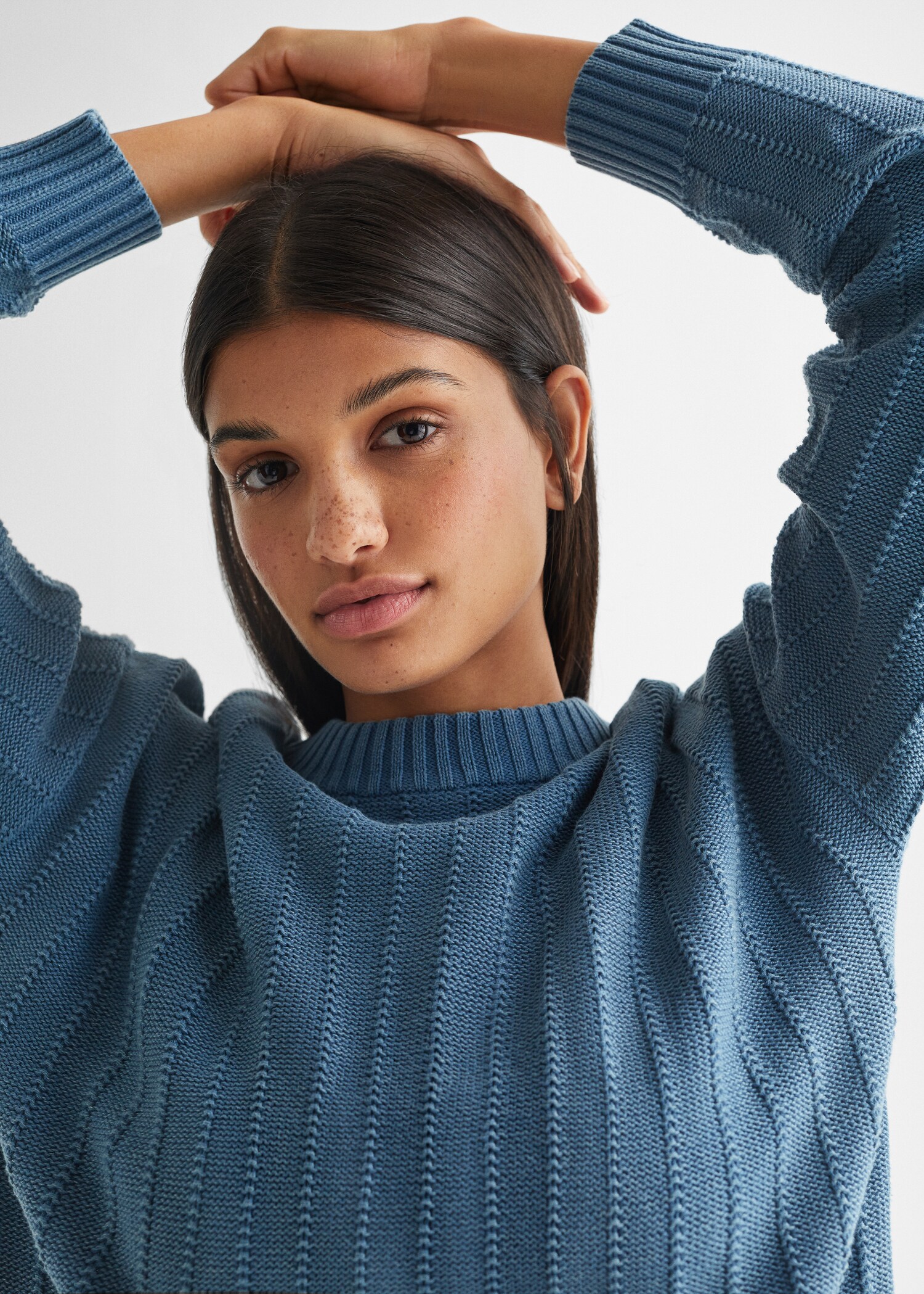 Pullover im Strick-Mix - Detail des Artikels 1