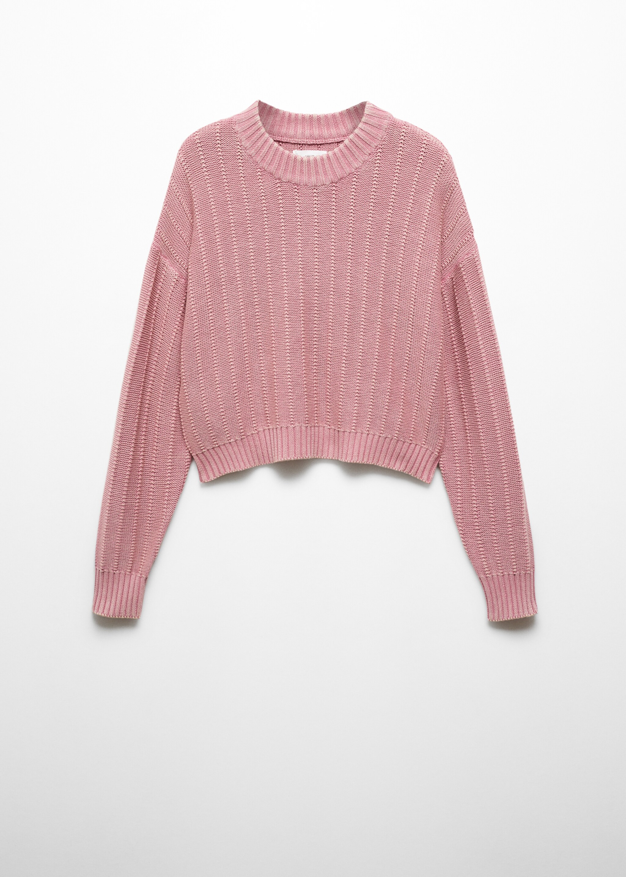 Pullover im Strick-Mix - Artikel ohne Model