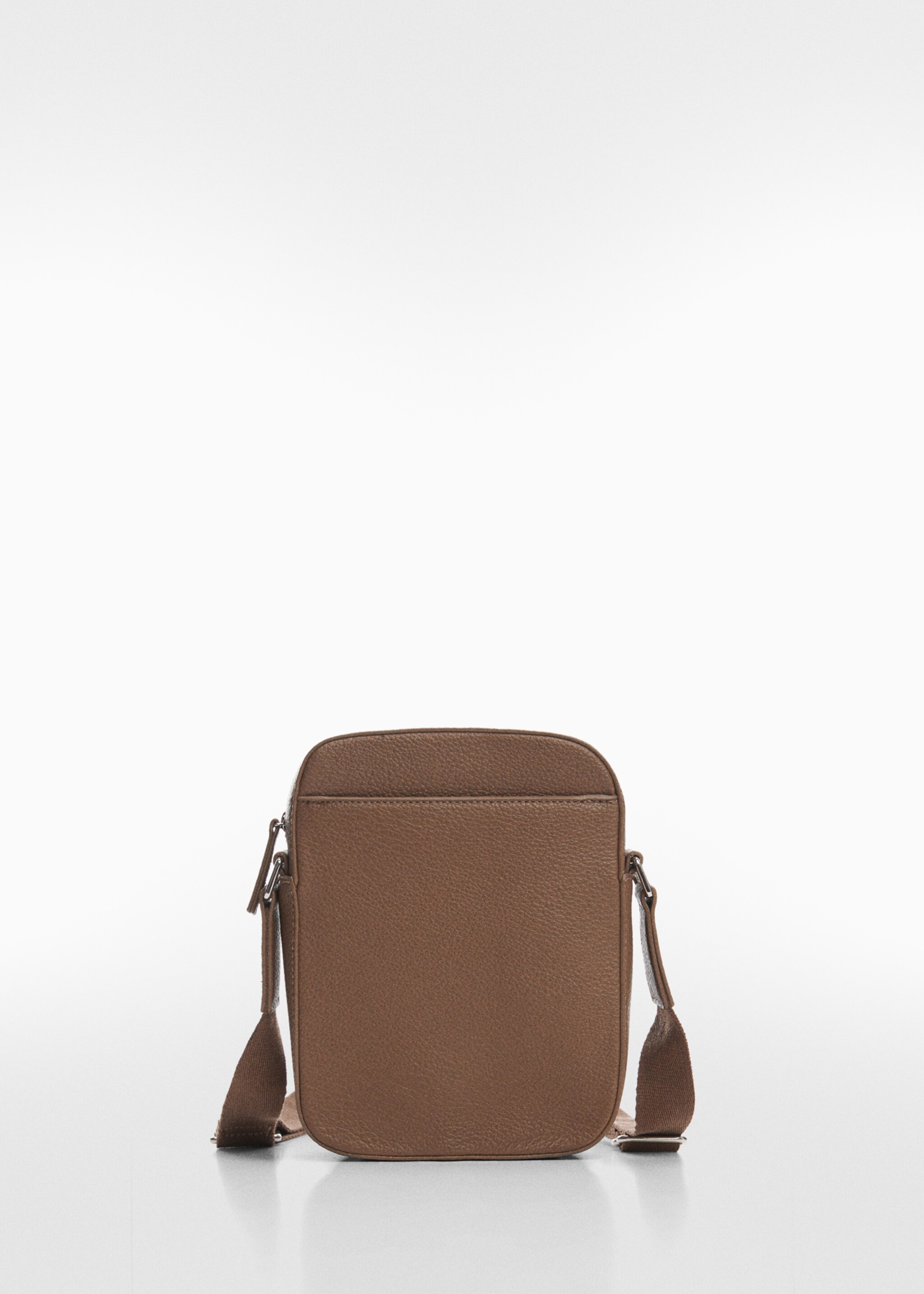Schultertasche mit Narbenleder-Effekt - Artikel ohne Model