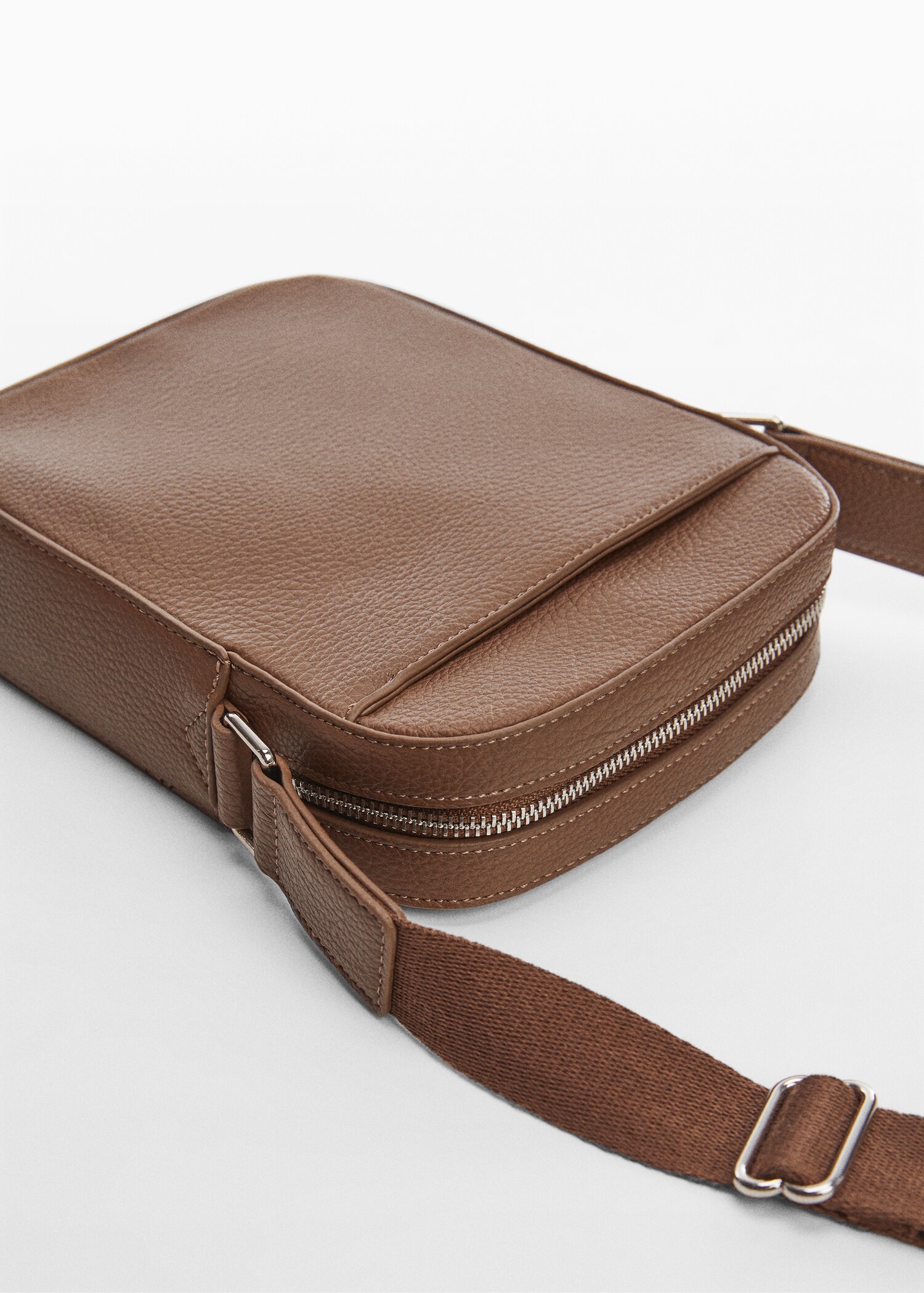 Sac bandoulière simili-cuir effet grainé - Détail de l'article 2