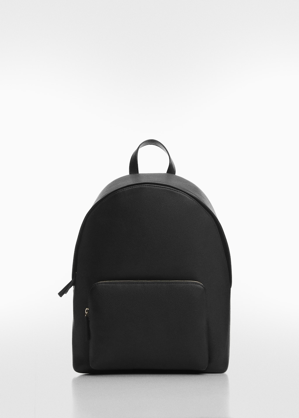 Leather effect backpack outlet