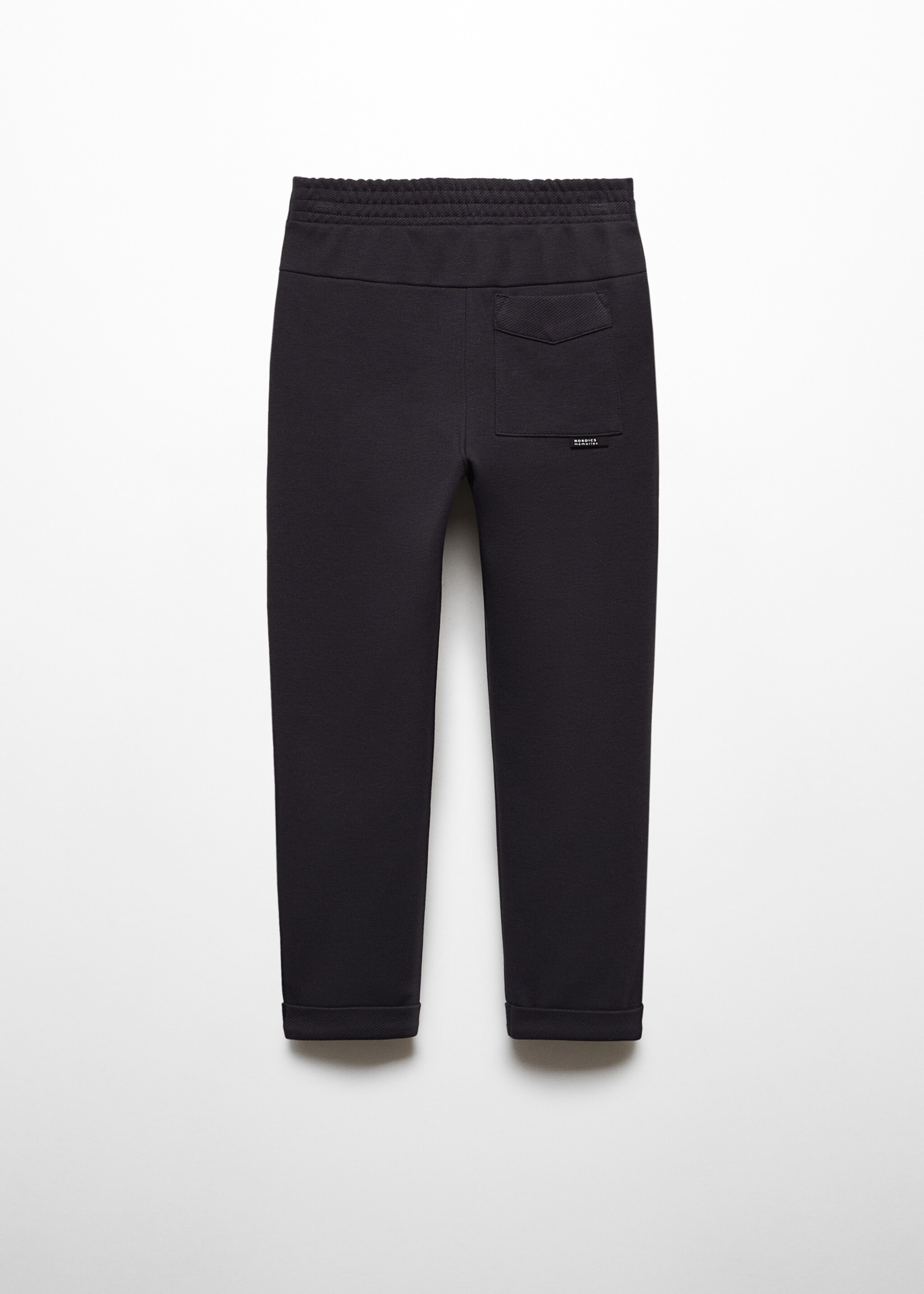Pantalons jogger cotó - Revers de l'article