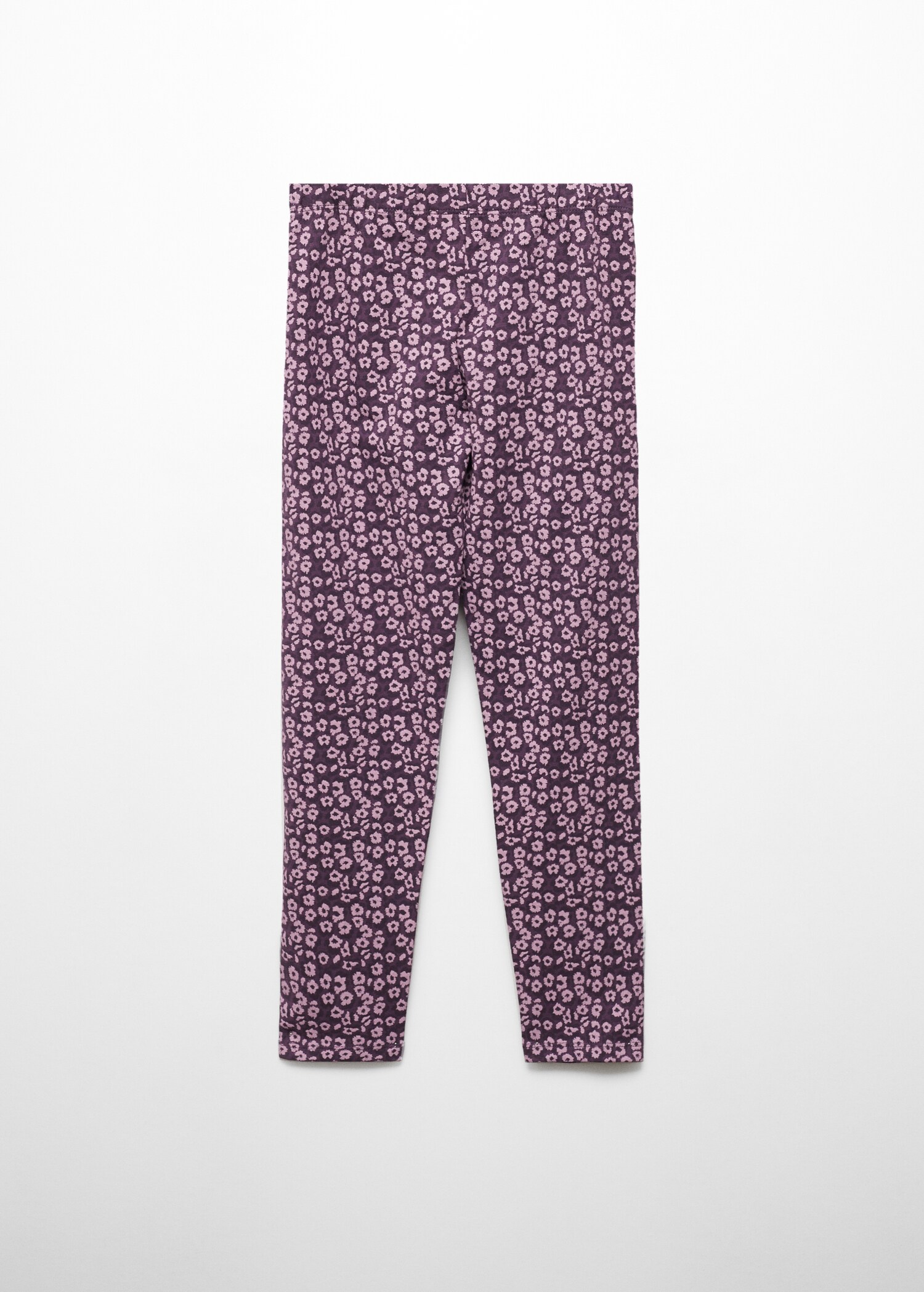 Floral print leggings - Reverse of the article