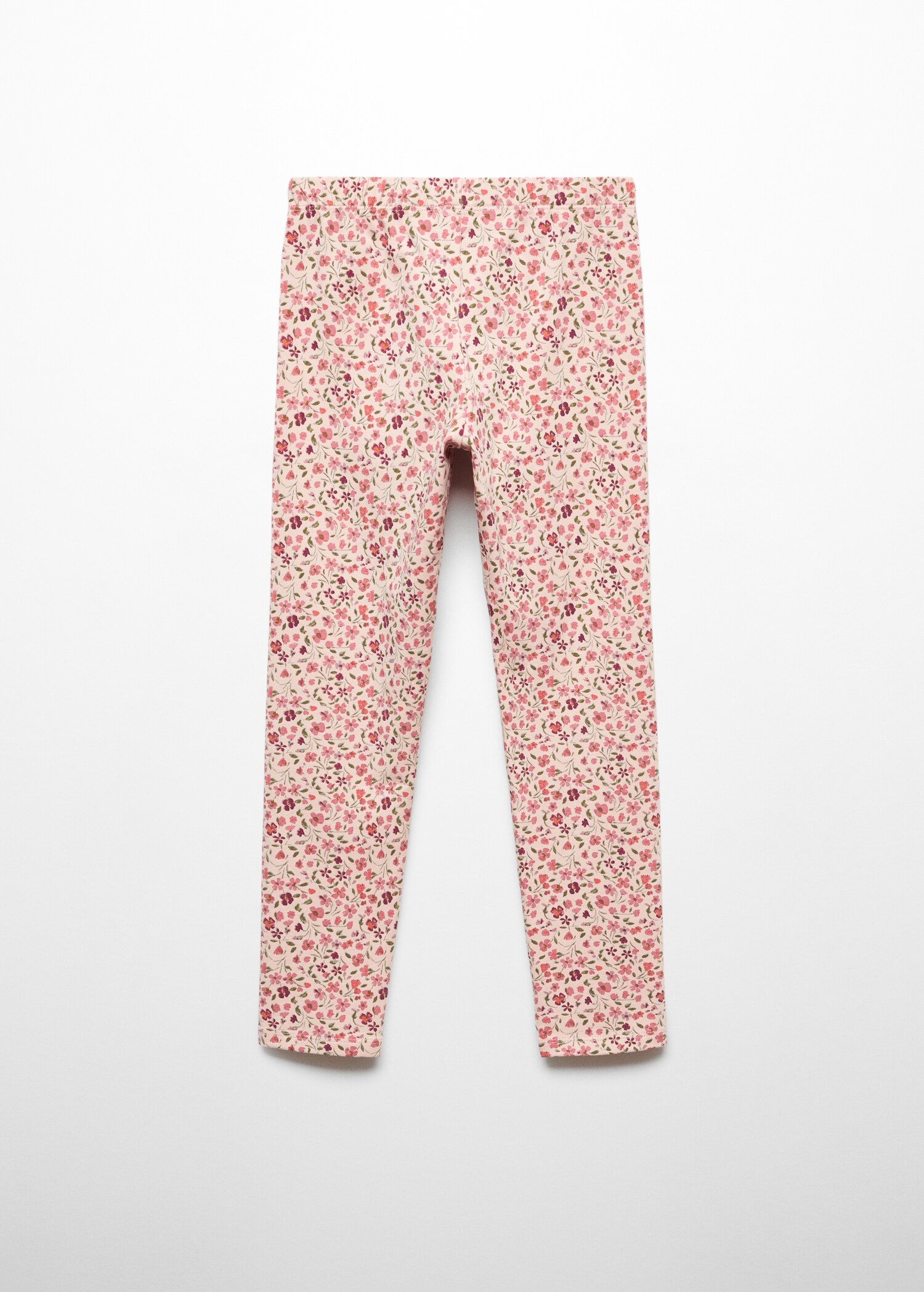 Floral print leggings - Reverse of the article