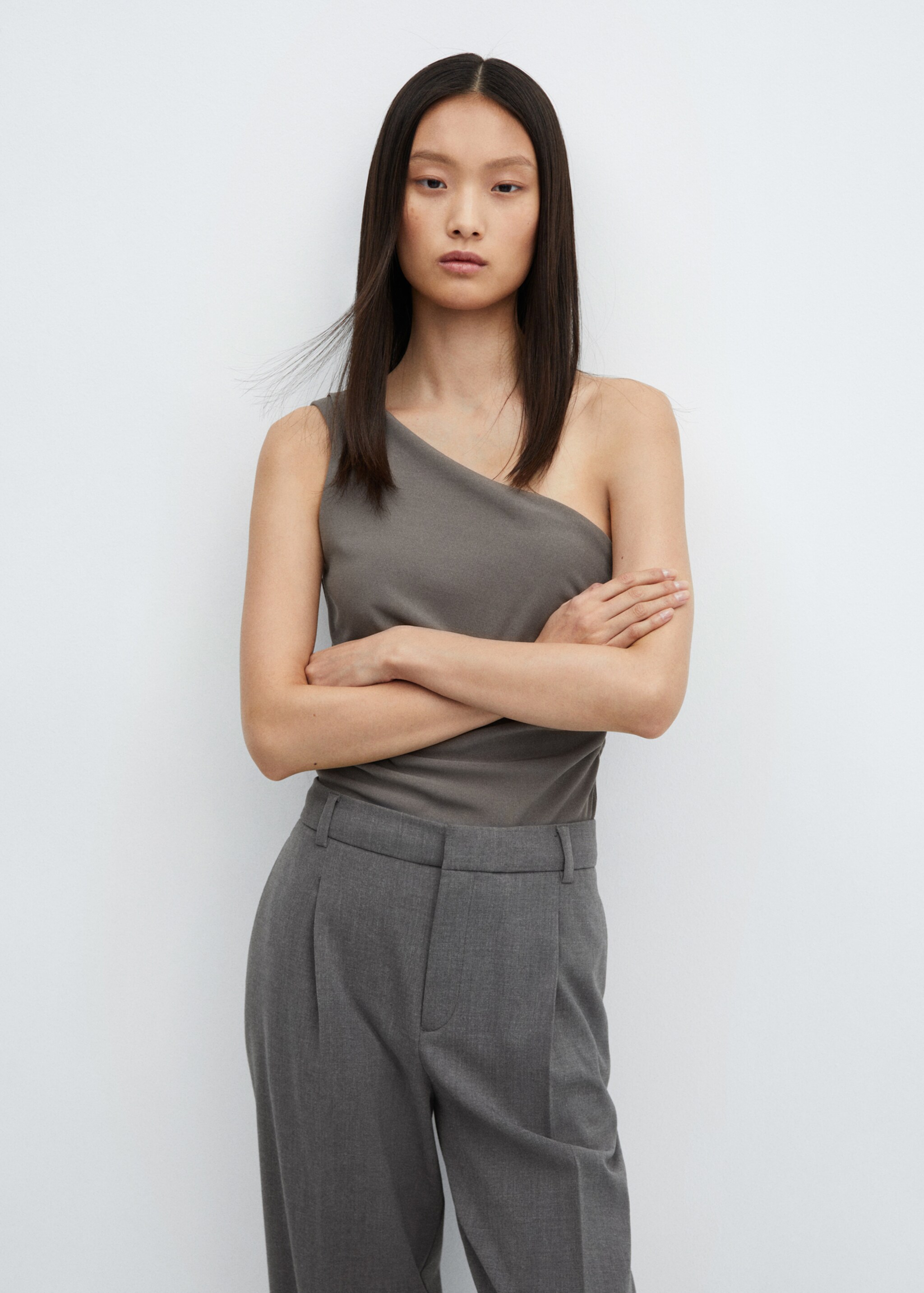 Pantalon droit jaspé - Détail de l'article 1