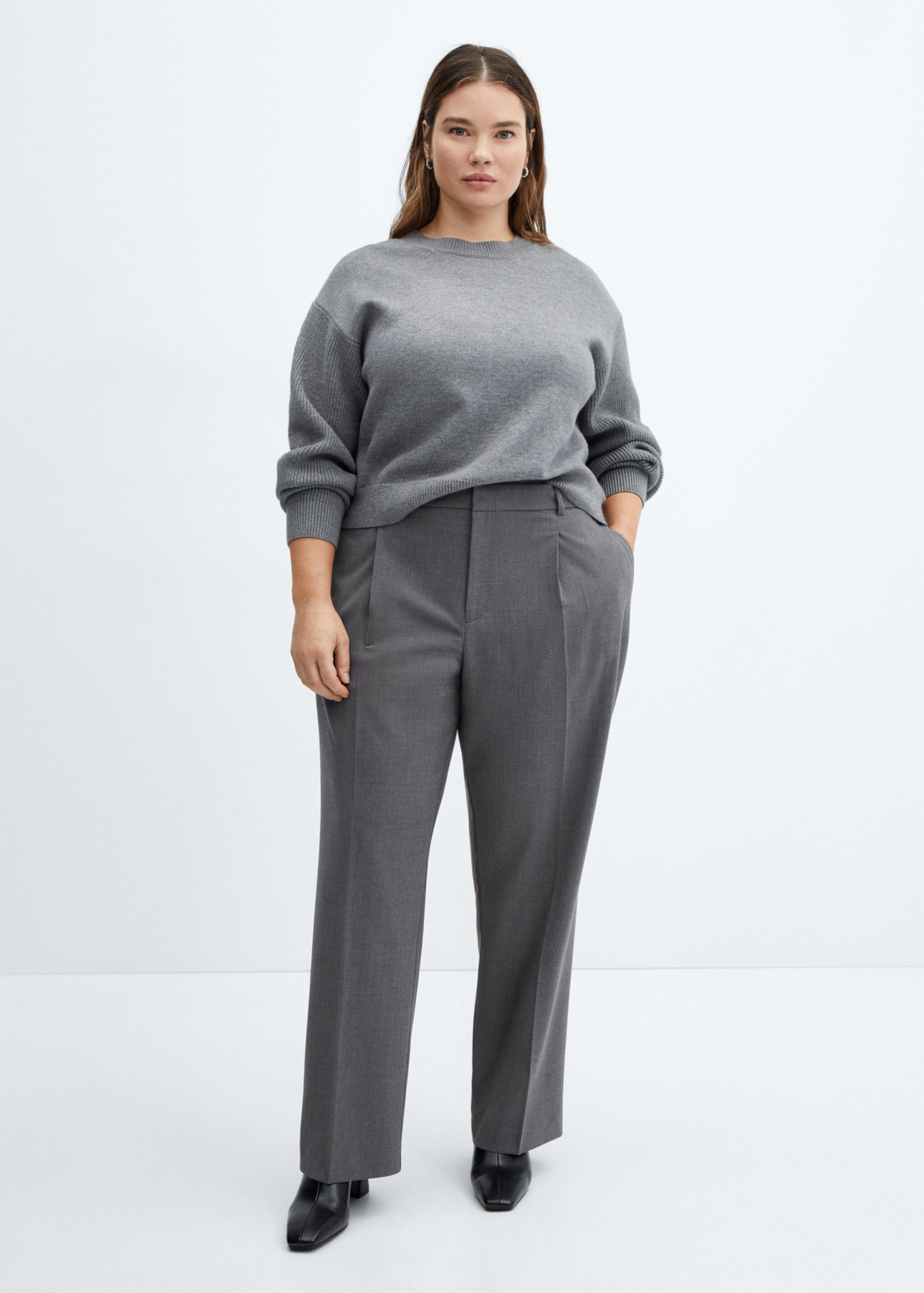 Pantalon droit jaspé - Détail de l'article 3