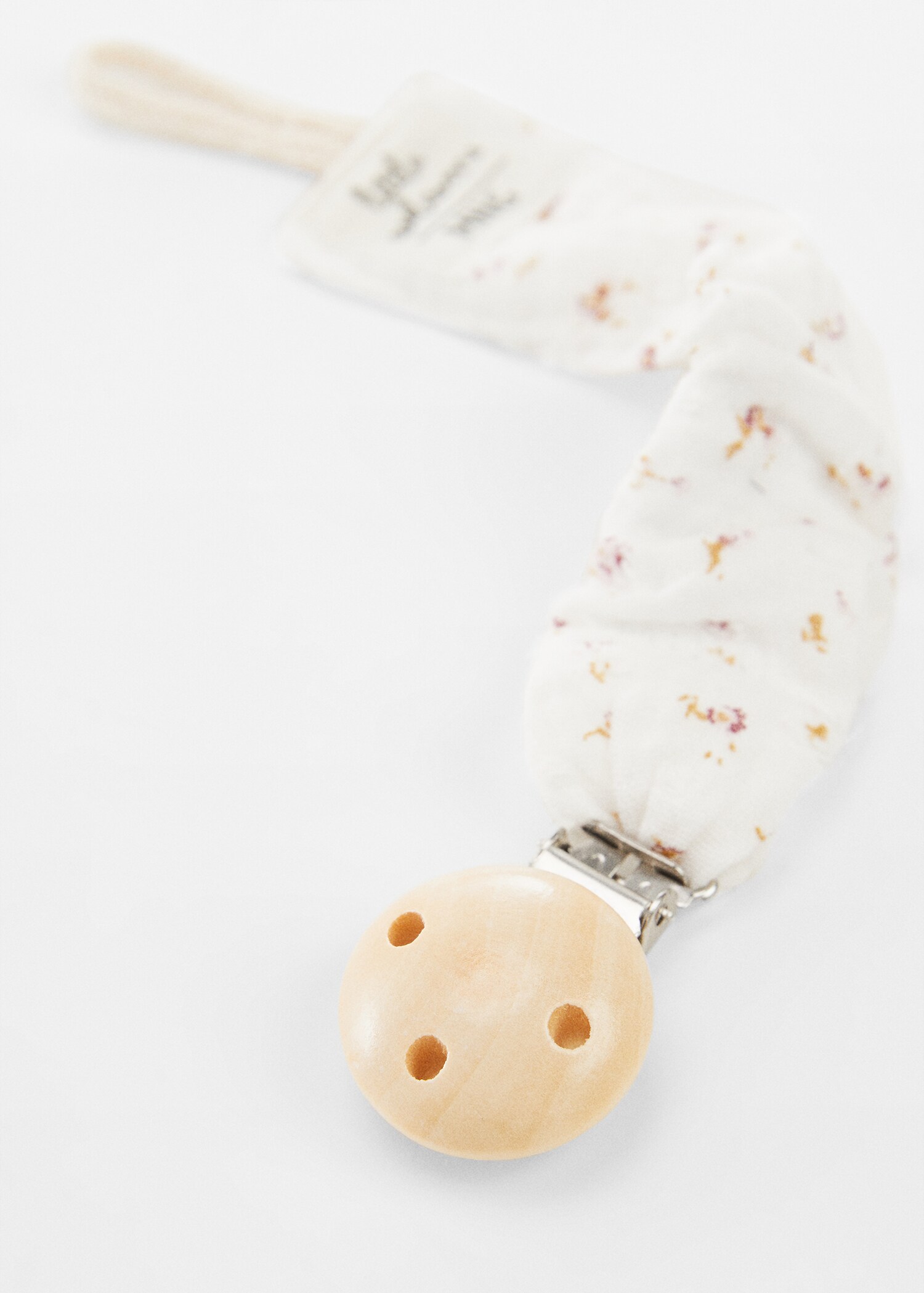 Gemustertes Schnullerband mit Clip - Detail des Artikels 1