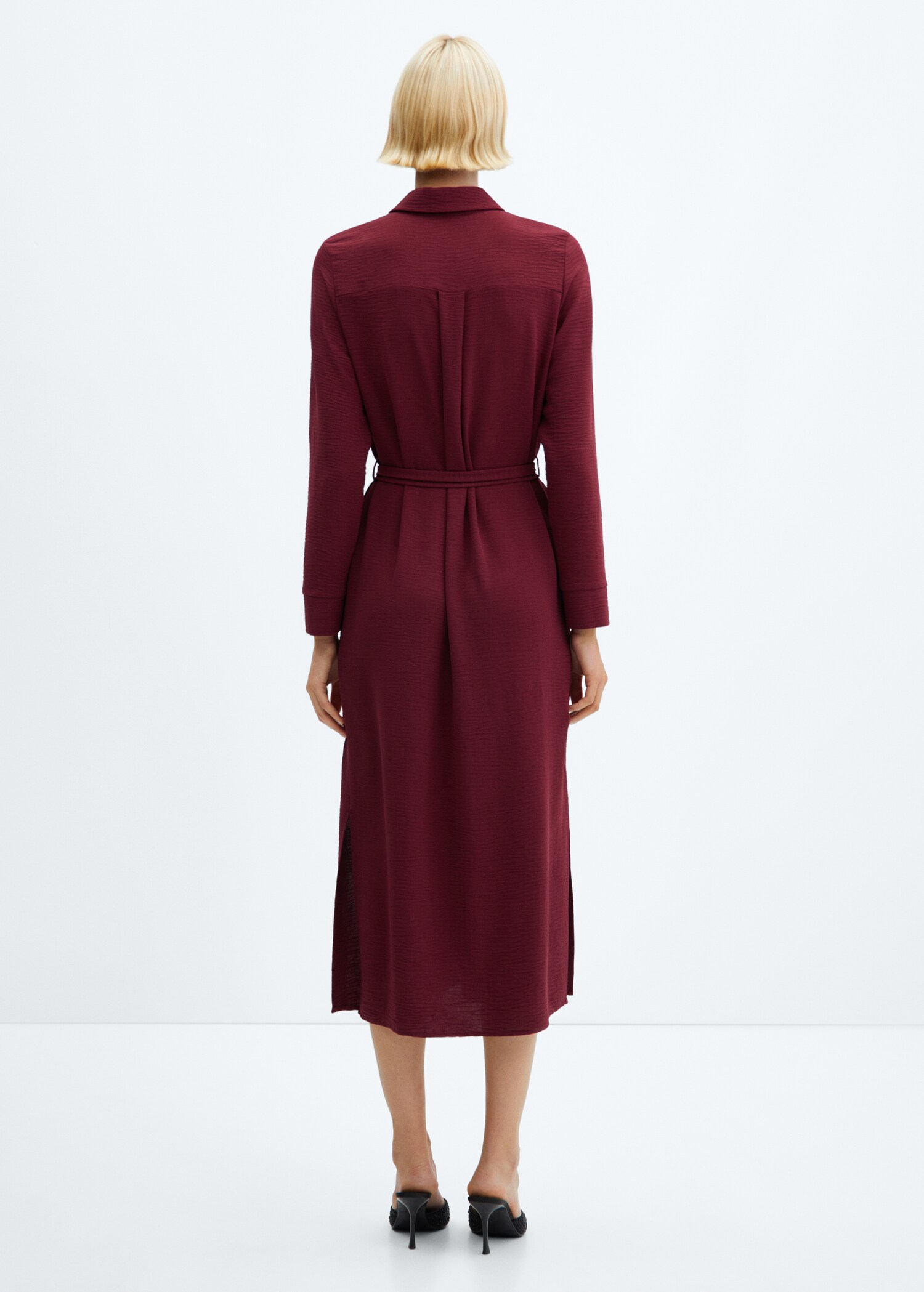 Robe chemisier nœud - Verso de l’article