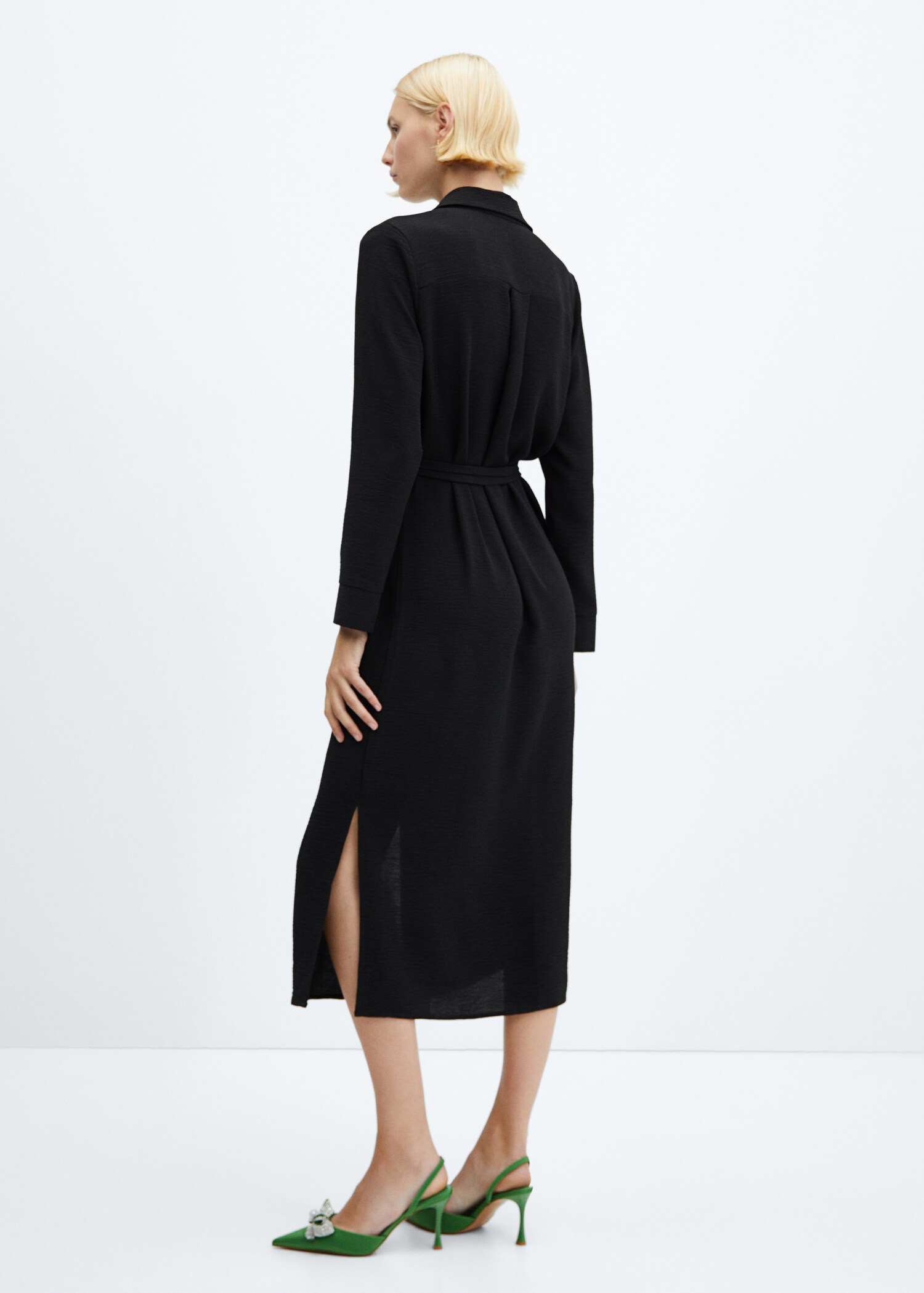 Robe chemisier nœud - Verso de l’article