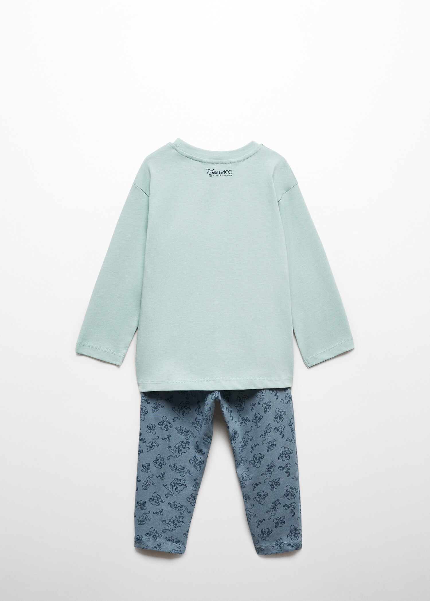 Long Lion King pyjamas - Reverse of the article