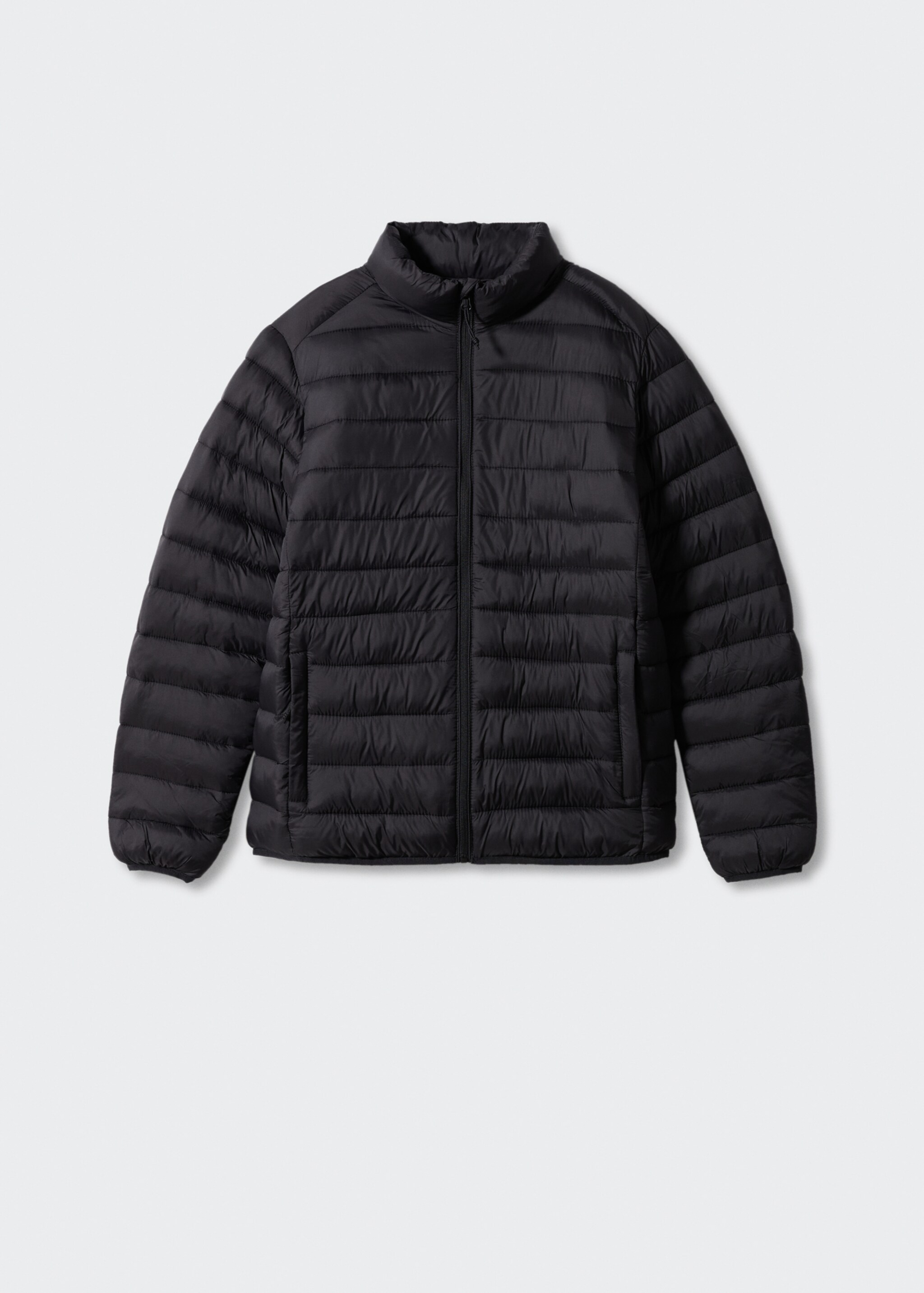 Anorak acolchado cremallera - Artículo sin modelo, Negro. Ref: 67090676-00.