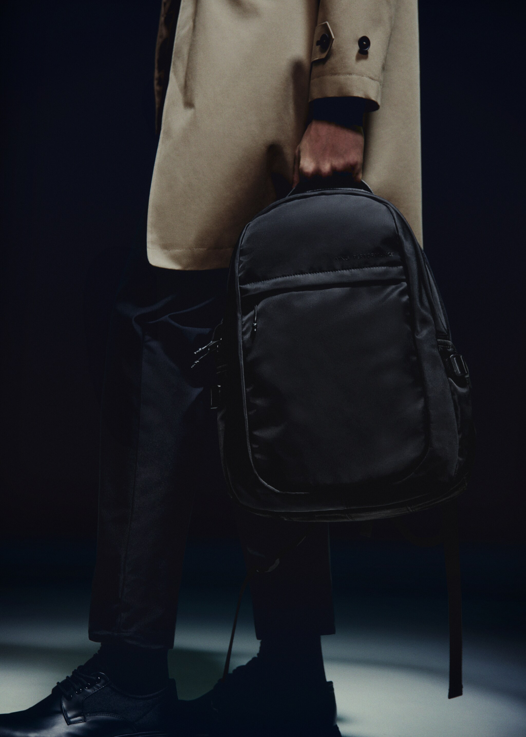 Backpack with leather-effect details - Details of the article 9