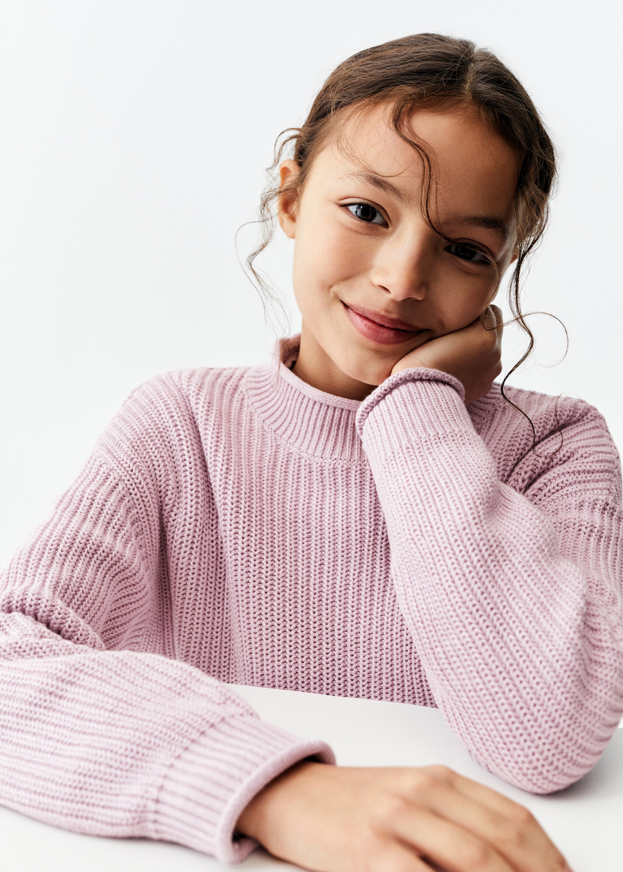 Reverse knit sweater - Details of the article 1